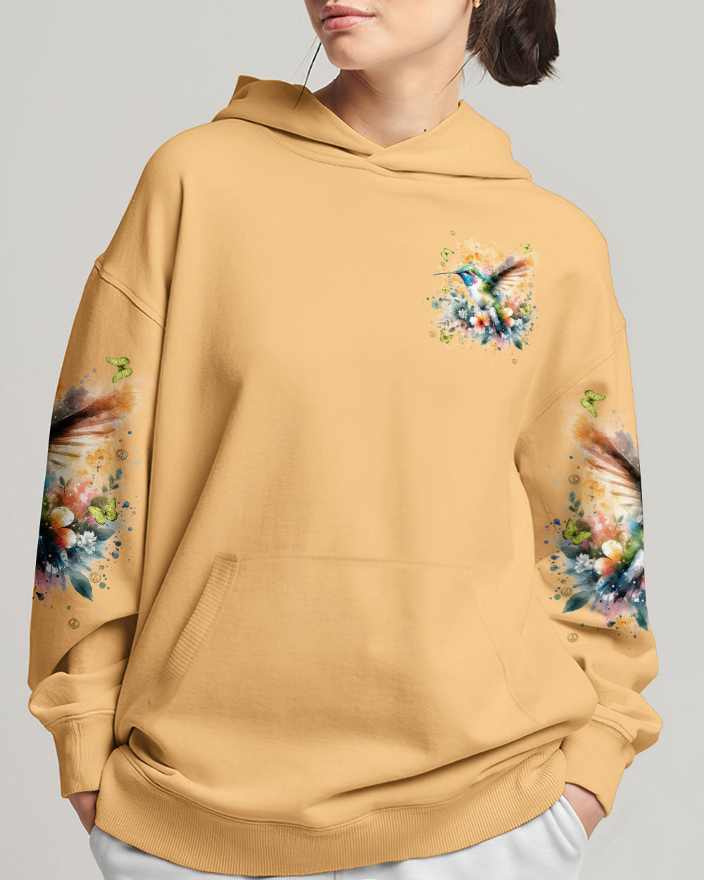 EVERY LITTLE THING HUMMINGBIRD ALL OVER PRINT - TLNT2305243