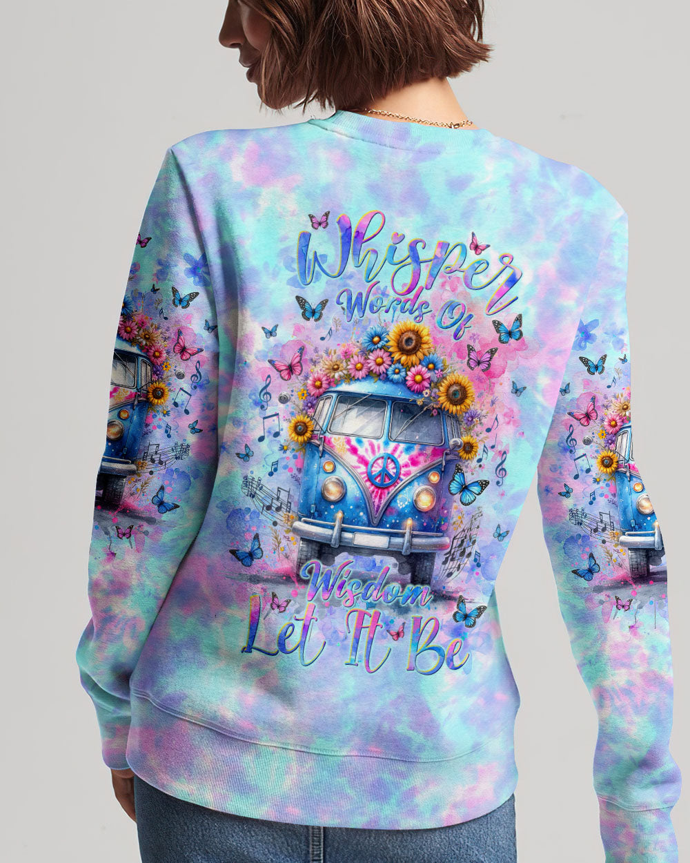WHISPER WORDS OF WISDOM HIPPIE BUS ALL OVER PRINT - TLNT2411234