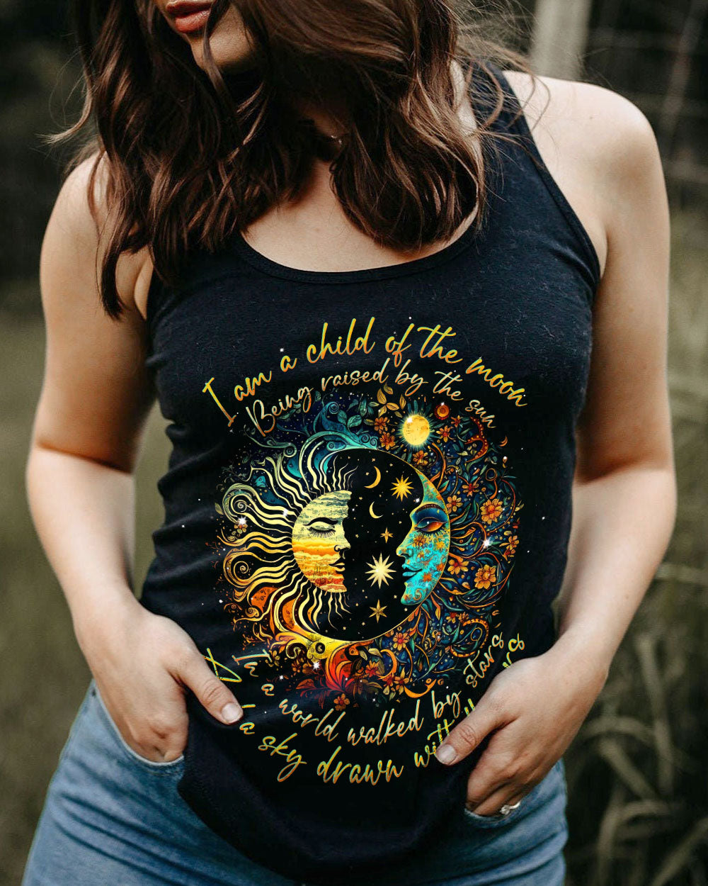 I AM A CHILD OF THE MOON ALL OVER PRINT - TLNT2505233