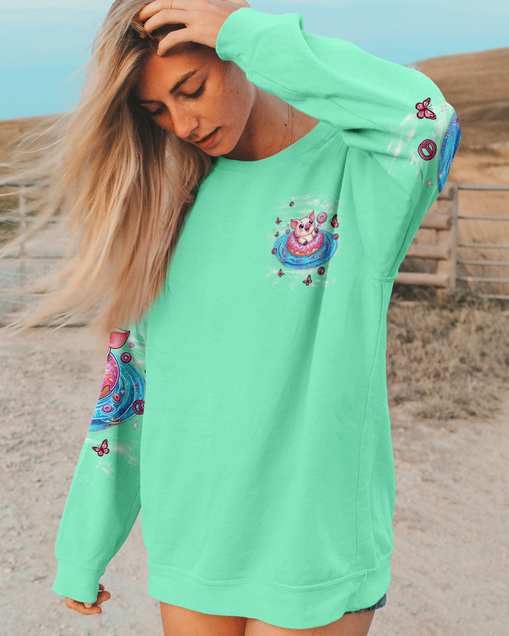 I'M NOT FAT I'M JUST SO FREAKIN SEXY IT OVERFLOWS PIG ALL OVER PRINT - TLNT2507253