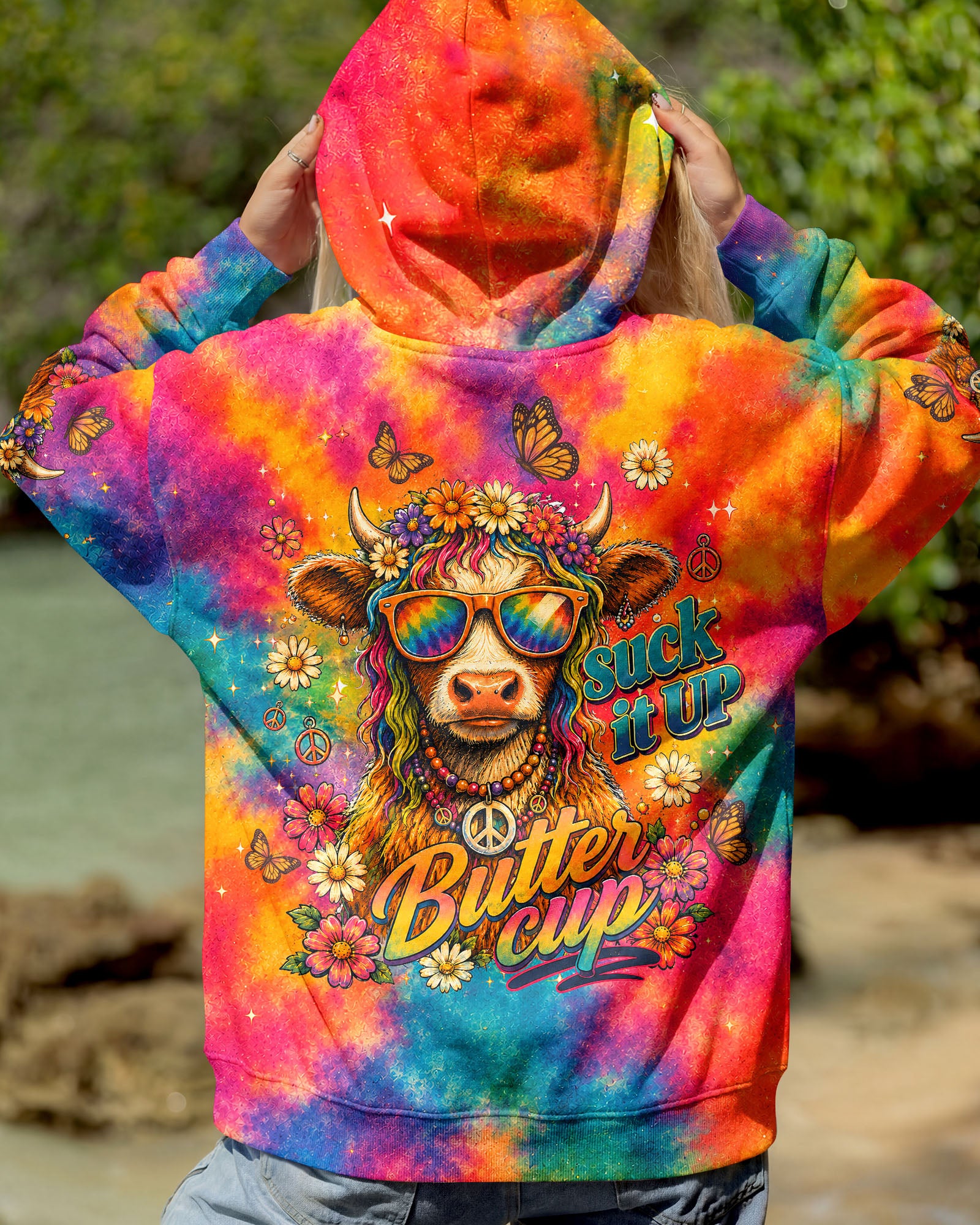 SUCK IT UP BUTTERCUP COW ALL OVER PRINT - TLNT2605264