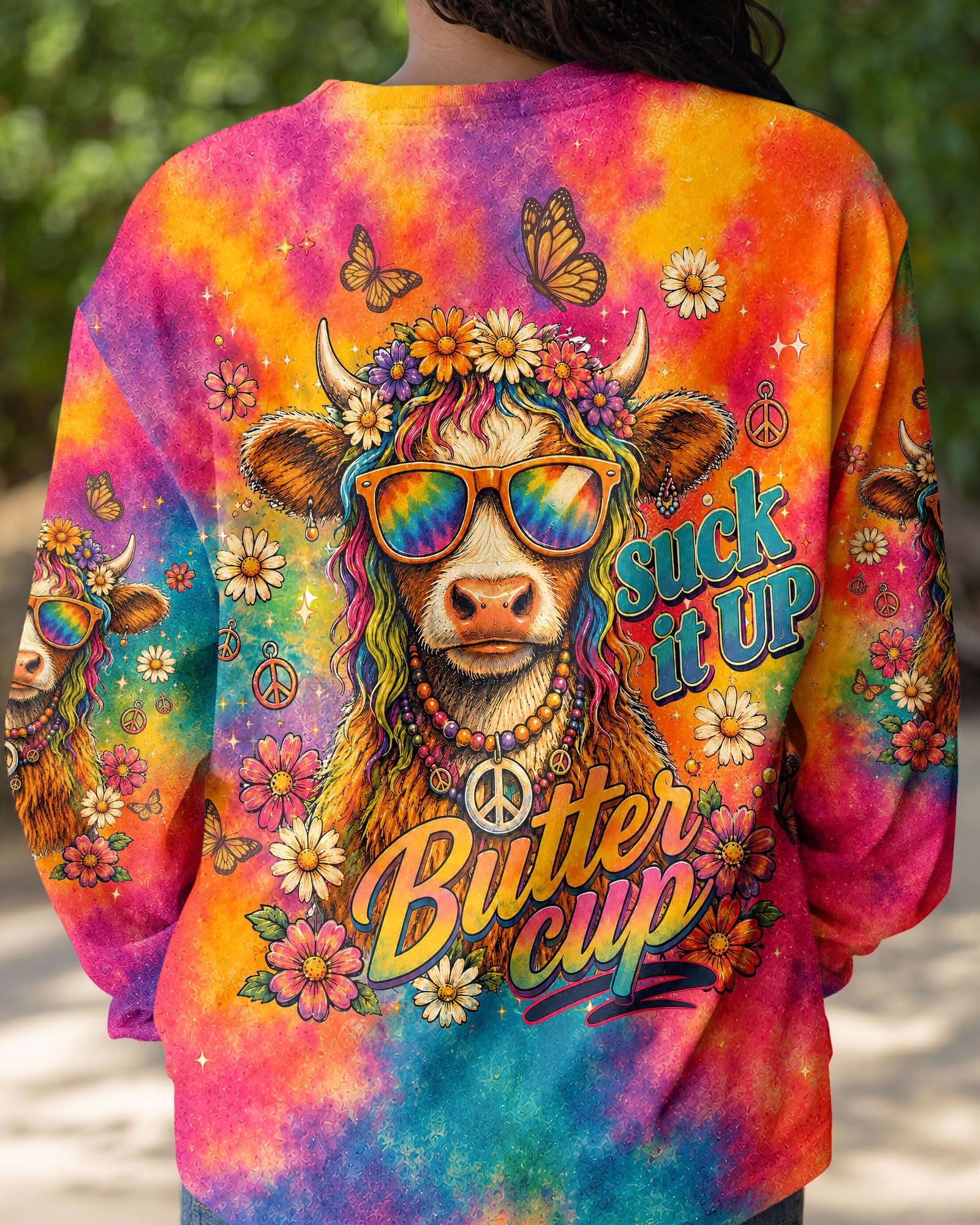 SUCK IT UP BUTTERCUP COW ALL OVER PRINT - TLNT2605264