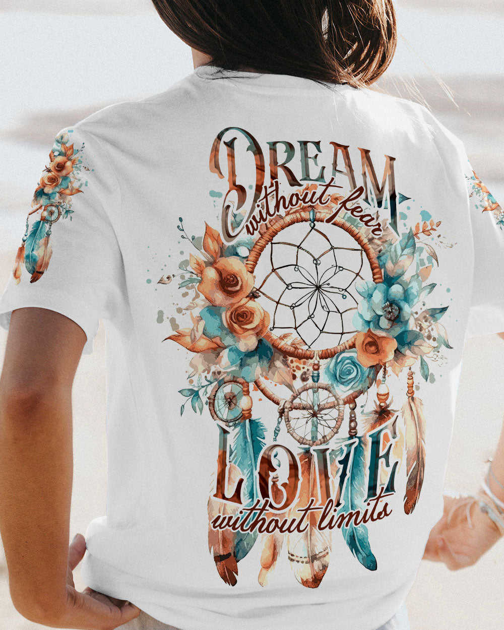 DREAM WITHOUT FEAR DREAMCATCHER ALL OVER PRINT - TLNT2706235