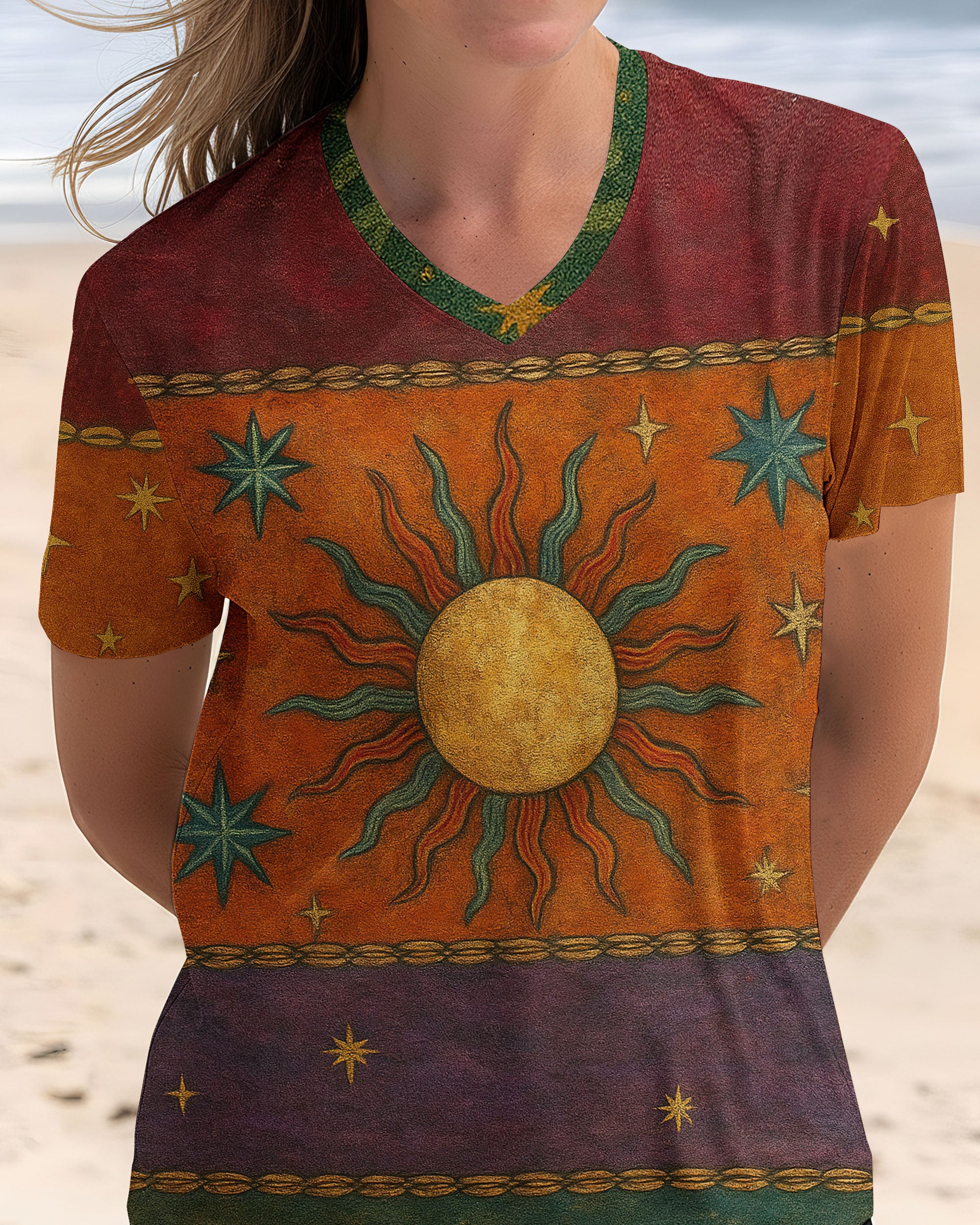 HIPPIE SUN RETRO ALL OVER PRINT - TLNT2711252