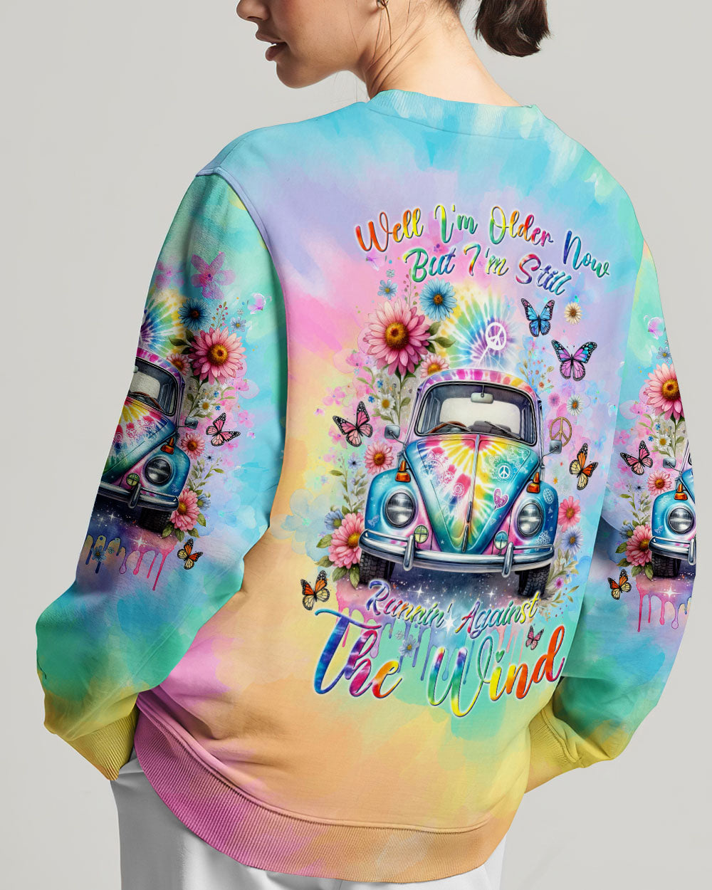 RUNNING AGAINST THE WIND TIE DYE ALL OVER PRINT - TLNT2911233