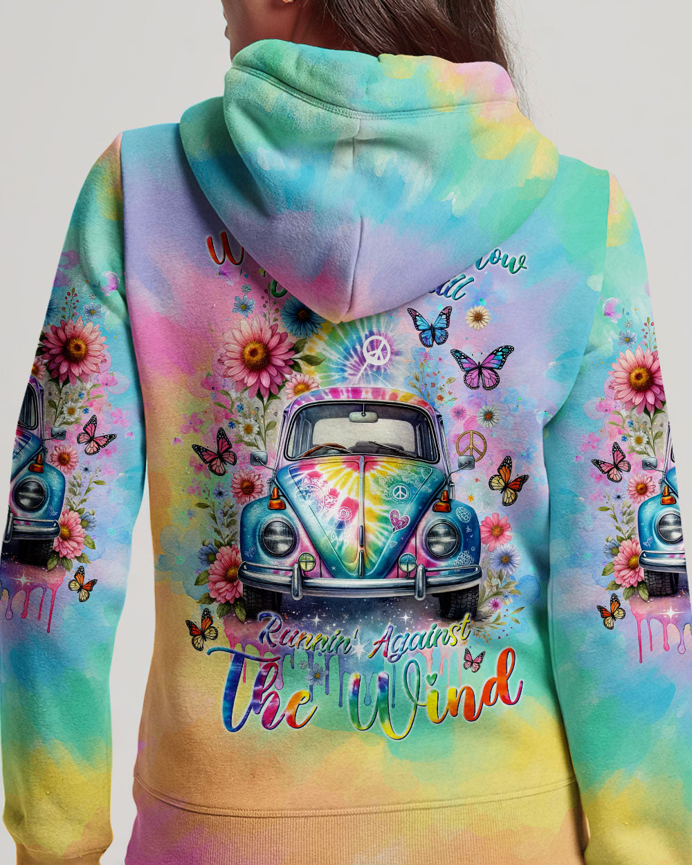 RUNNING AGAINST THE WIND TIE DYE ALL OVER PRINT - TLNT2911233