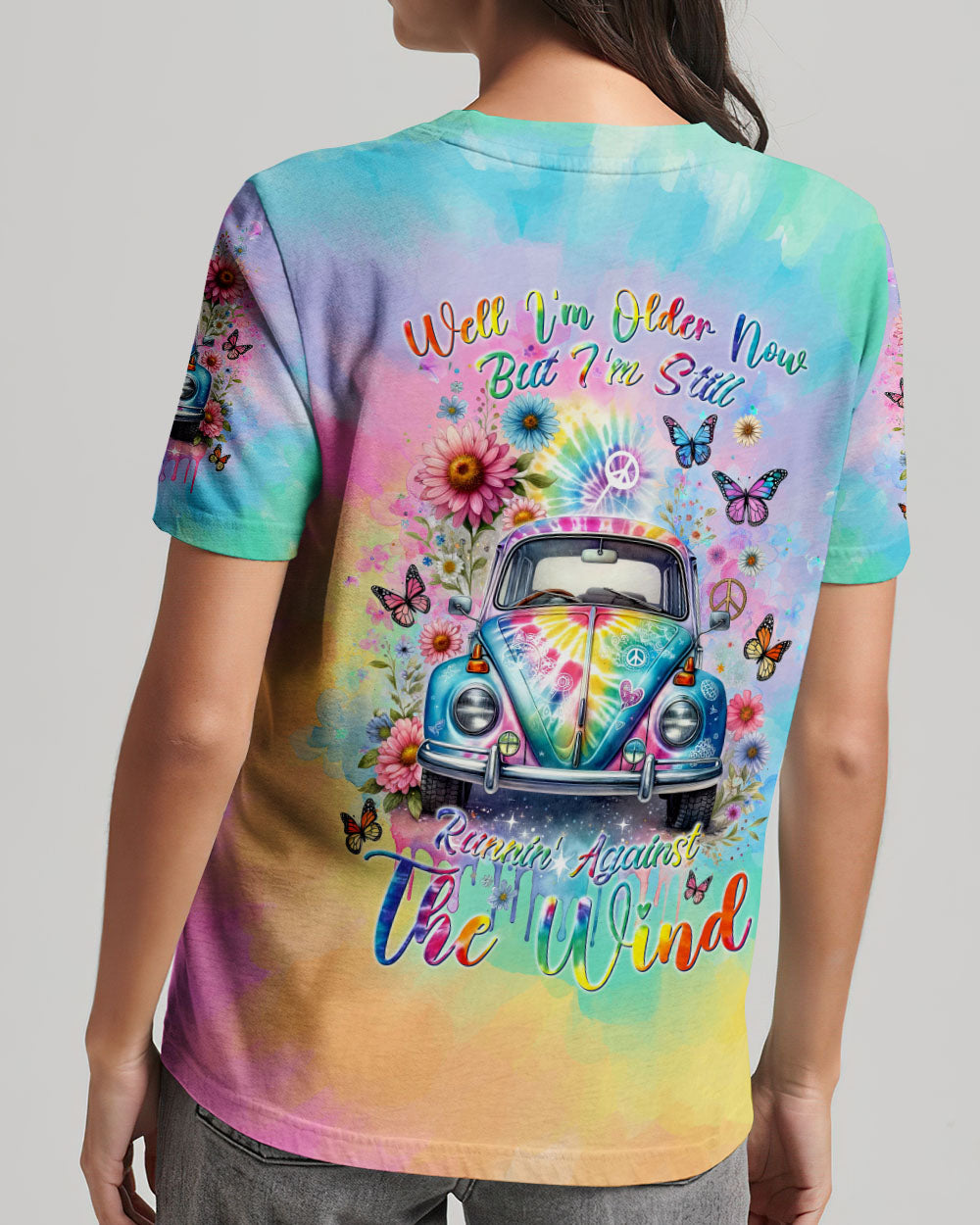 RUNNING AGAINST THE WIND TIE DYE ALL OVER PRINT - TLNT2911233