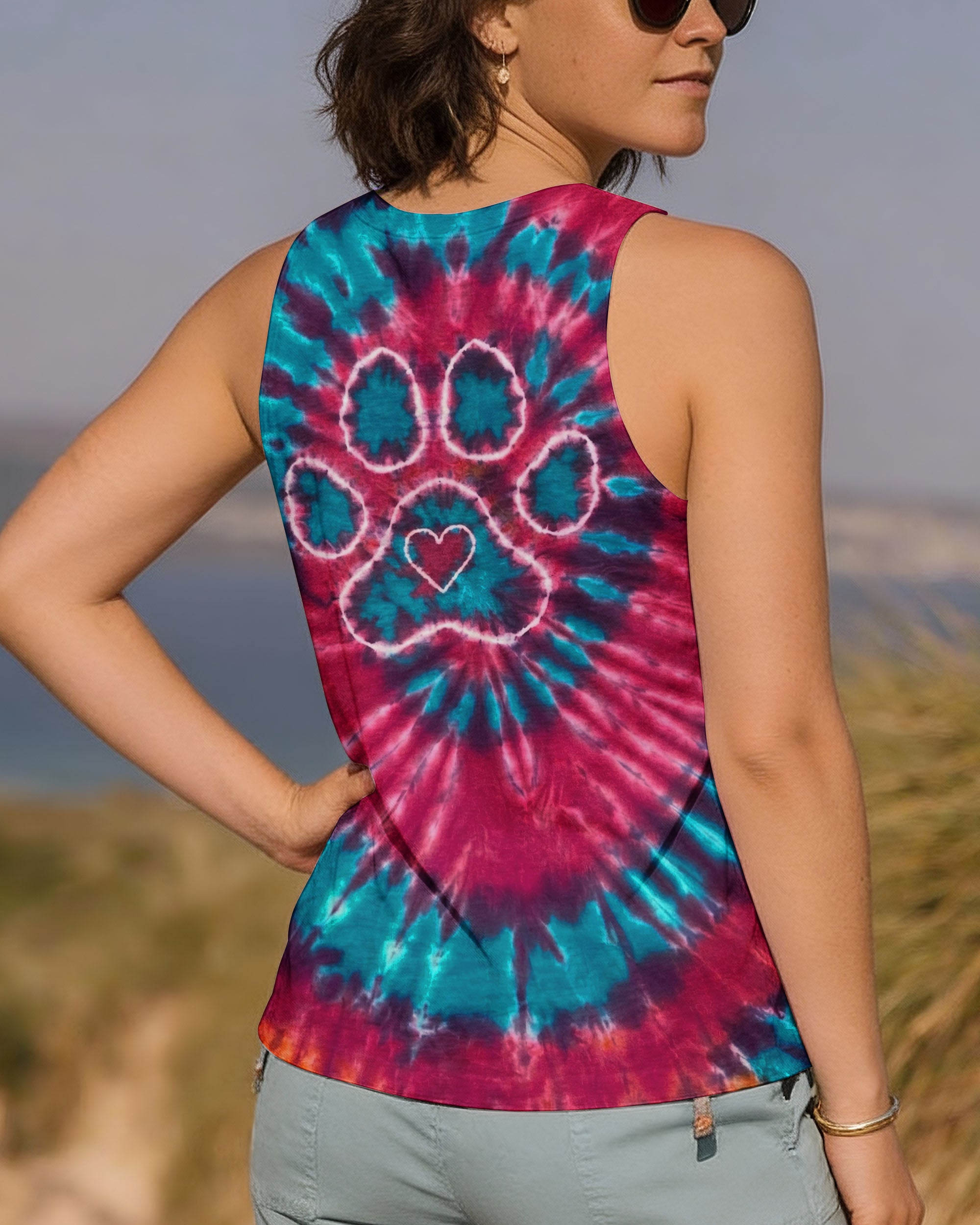 PAW PRINT SWIRL ALL OVER PRINT  - TLNT3012252