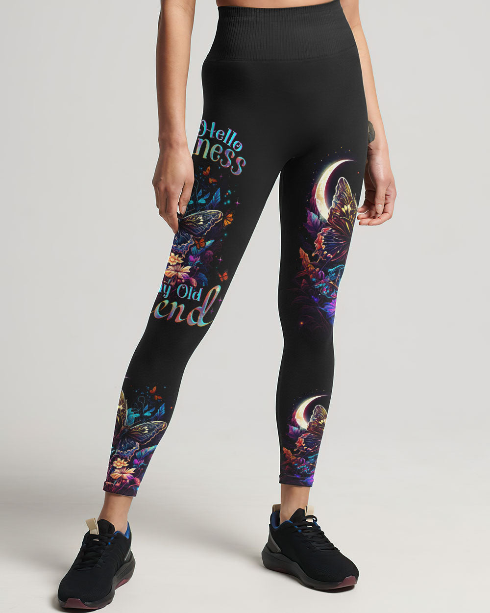 HELLO DARKNESS MY OLD FRIEND BUTTERFLY ALL OVER PRINT - TLNZ0308233