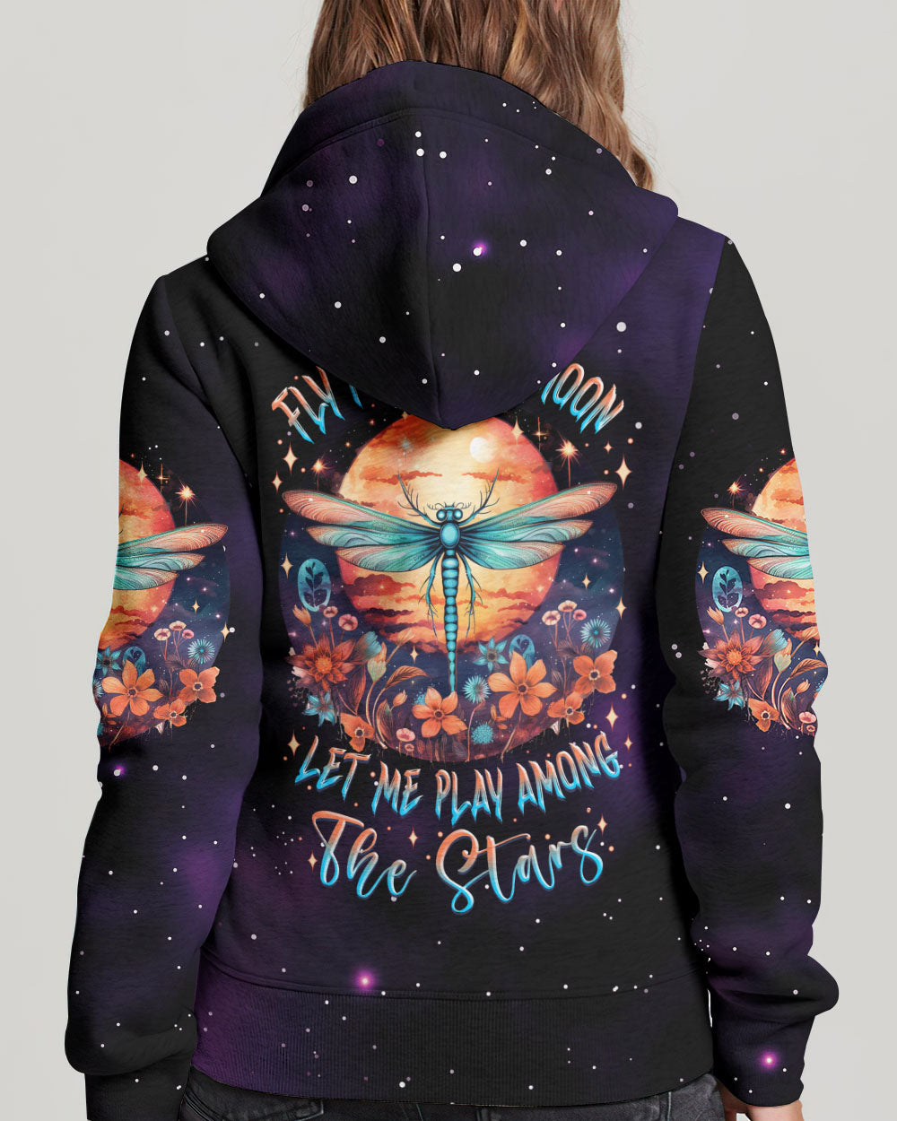 FLY ME TO THE MOON DRAGONFLY ALL OVER PRINT - TLNZ0610231