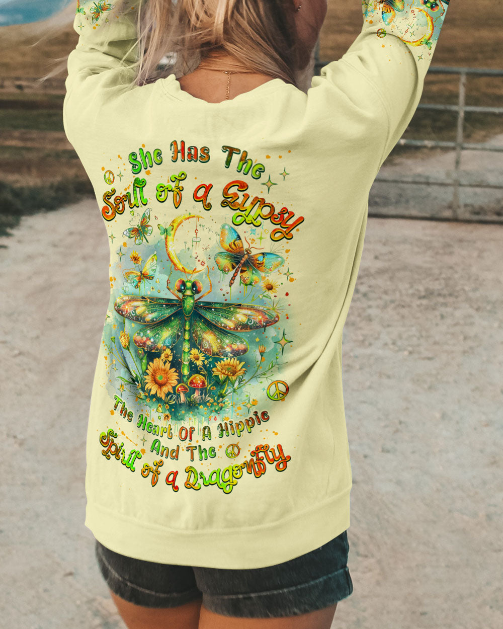 SPIRIT OF A DRAGONFLY ALL OVER PRINT   - TLNZ0712242