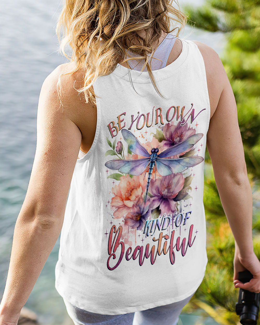 BE YOUR OWN KIND OF BEAUTIFUL DRAGONFLY ALL OVER PRINT - TLNZ0806231