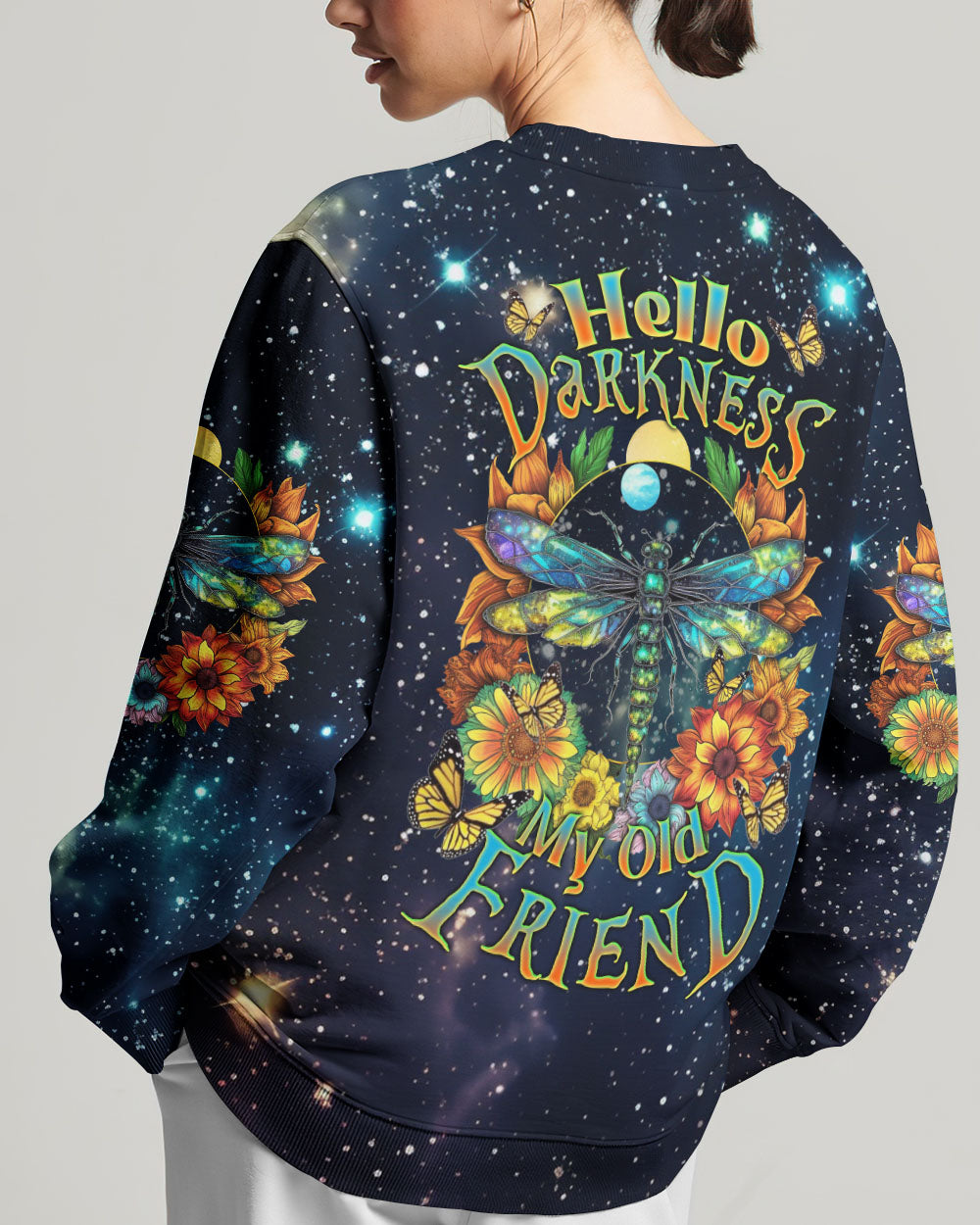 HELLO DARKNESS MY OLD FRIEND DRAGONFLY ALL OVER PRINT - TLNZ1310233