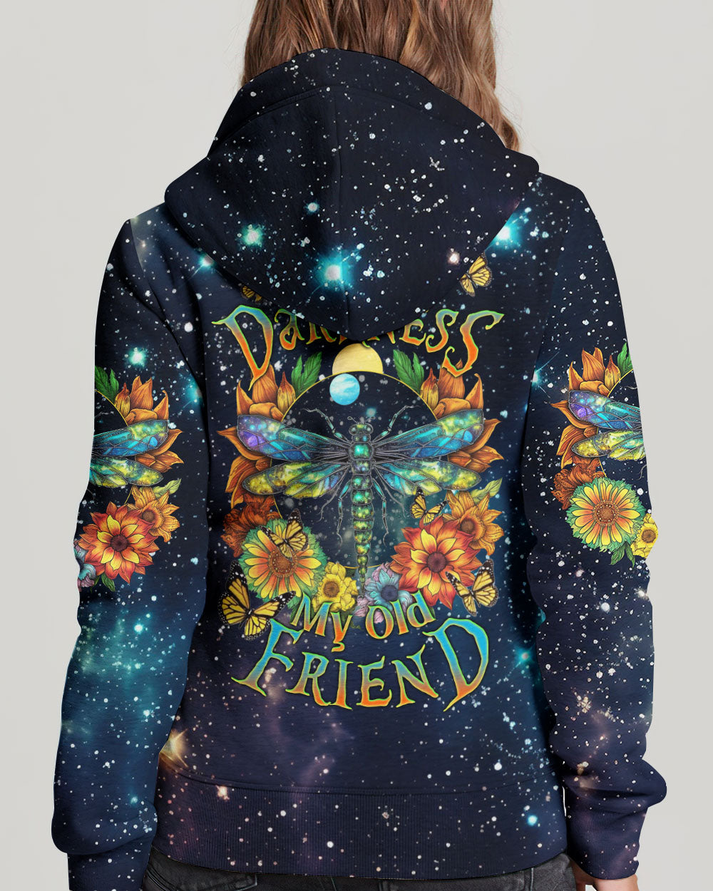 HELLO DARKNESS MY OLD FRIEND DRAGONFLY ALL OVER PRINT - TLNZ1310233