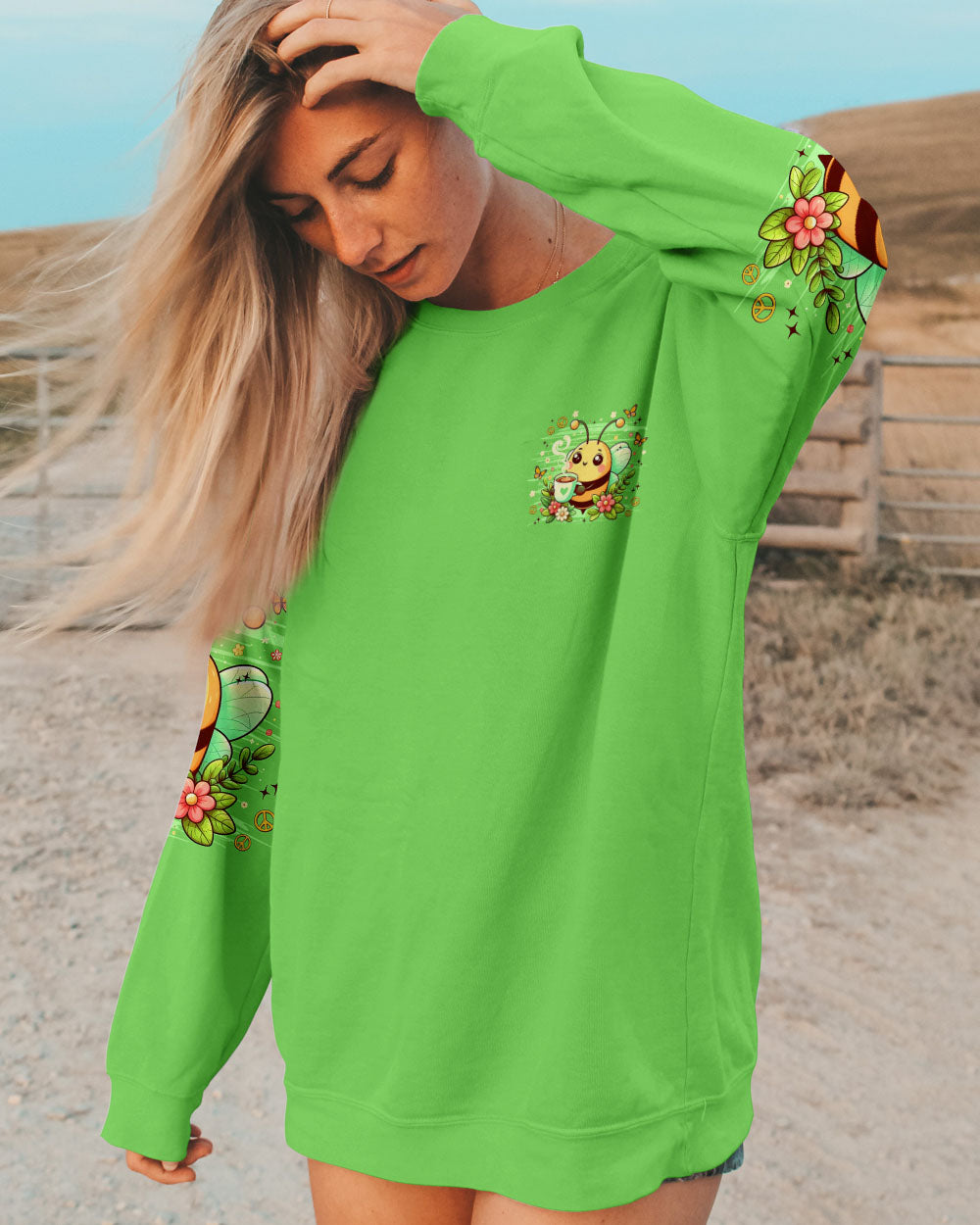 JUST BREATHE BEE ALL OVER PRINT - TLNZ1908252