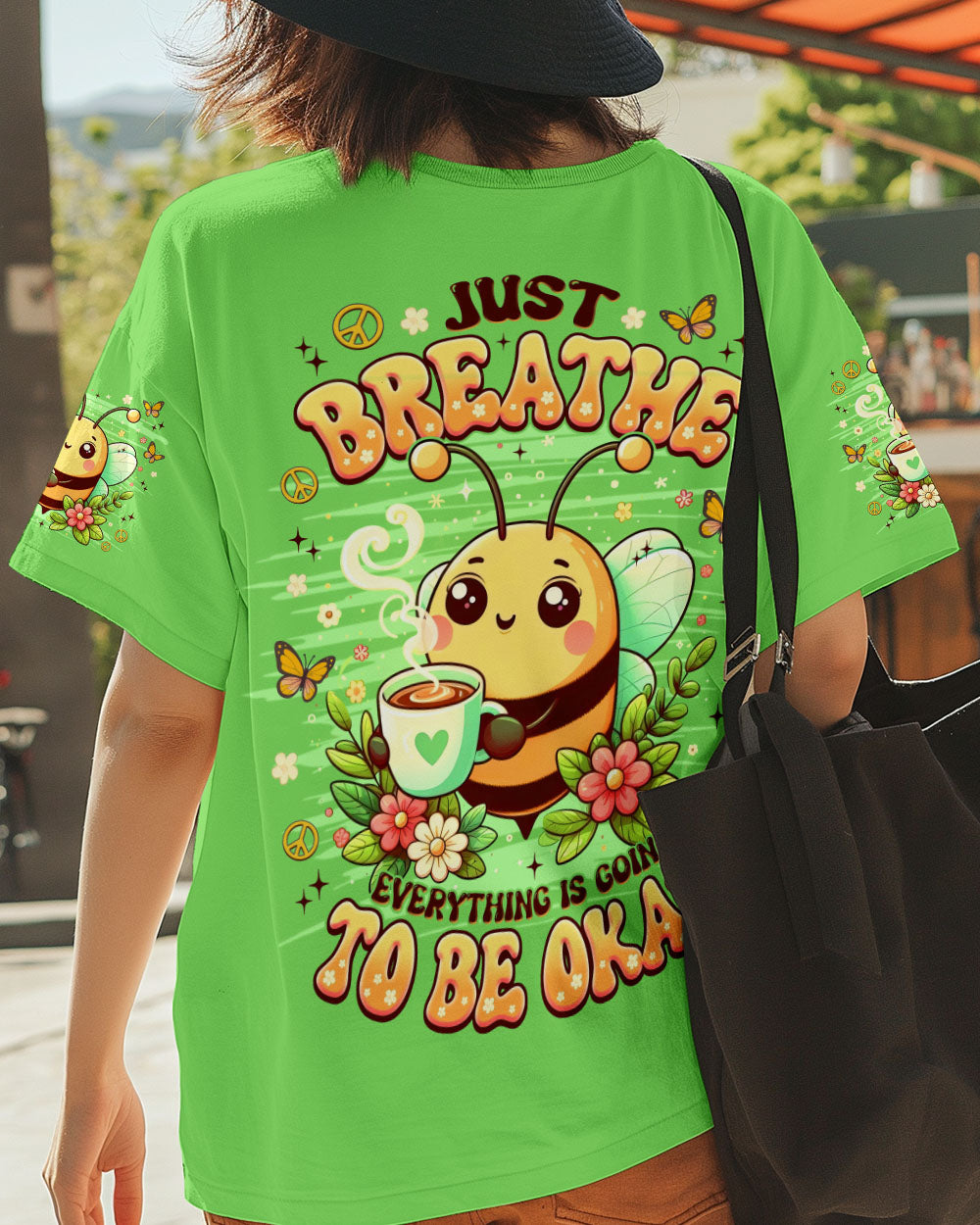 JUST BREATHE BEE ALL OVER PRINT - TLNZ1908252