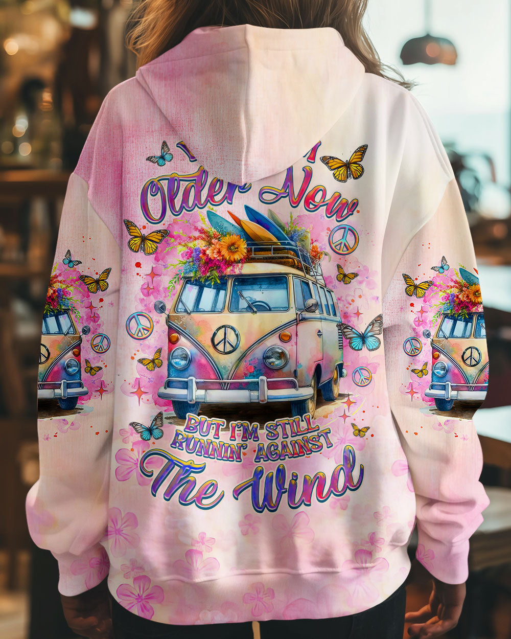 RUNNING AGAINST THE WIND FLORAL BUS ALL OVER PRINT  - TLNZ2103252