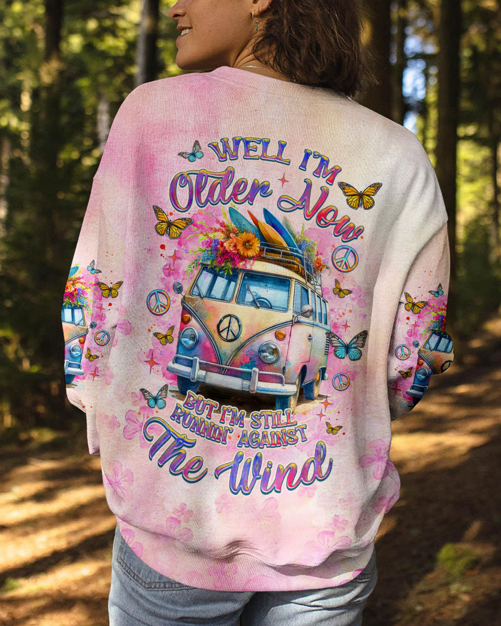 RUNNING AGAINST THE WIND FLORAL BUS ALL OVER PRINT  - TLNZ2103252