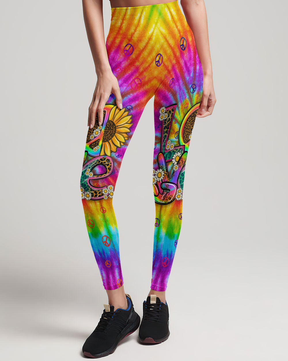 HIPPIE LOVE TIE DYE ALL OVER PRINT - TLNZ2106231