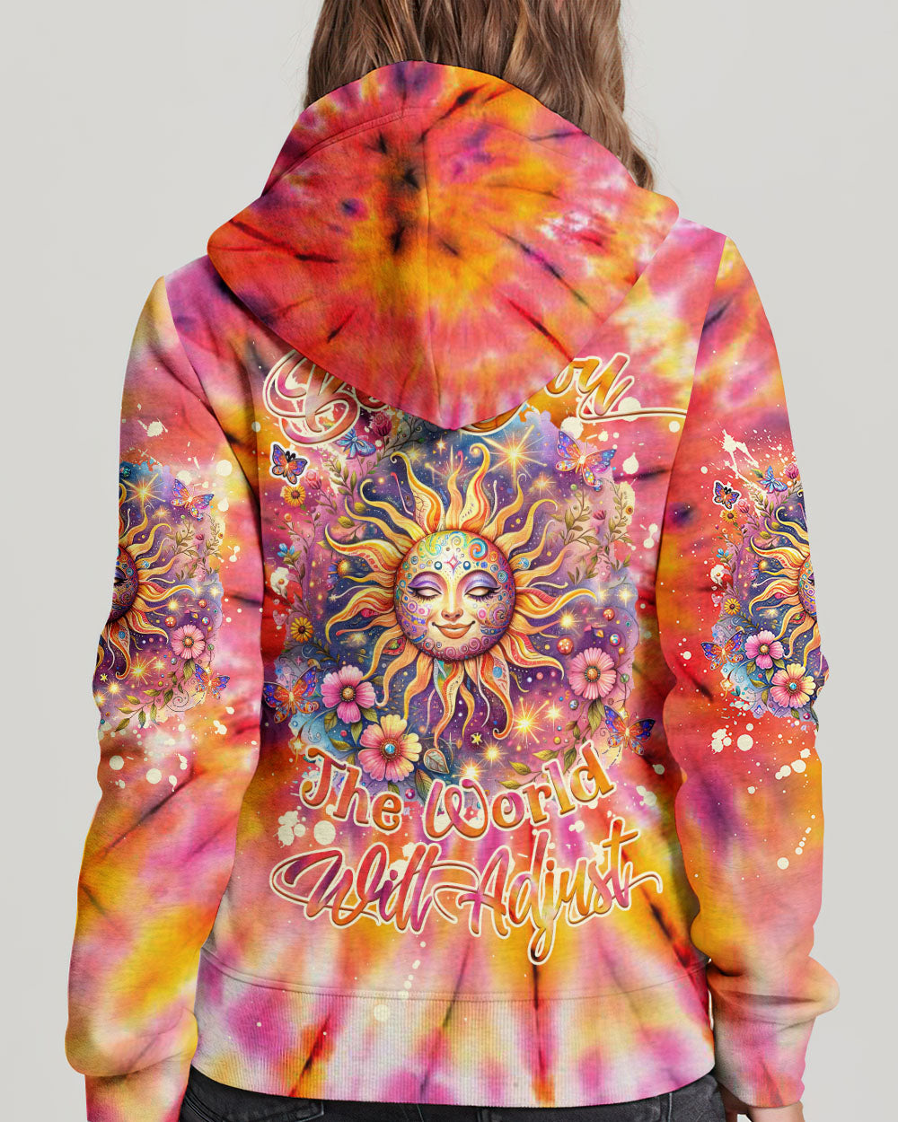 BE YOU THE WORLD WILL ADJUST SUN ALL OVER PRINT - TLNZ2301242