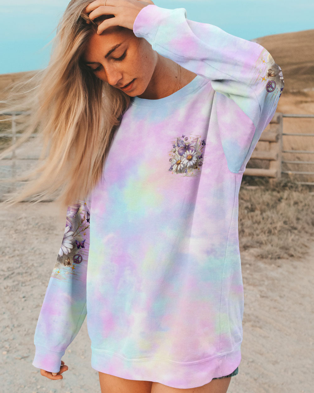 JUST BREATHE BUTTERFLY ALL OVER PRINT - TLNZ2409242