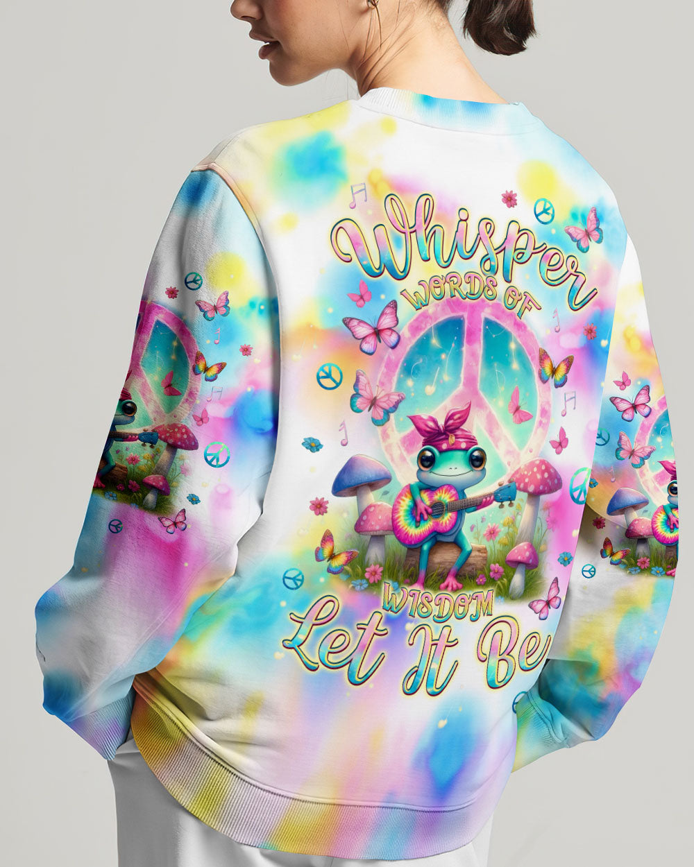 WHISPER WORDS OF WISDOM FROG GUITAR ALL OVER PRINT - TLPQ0107241