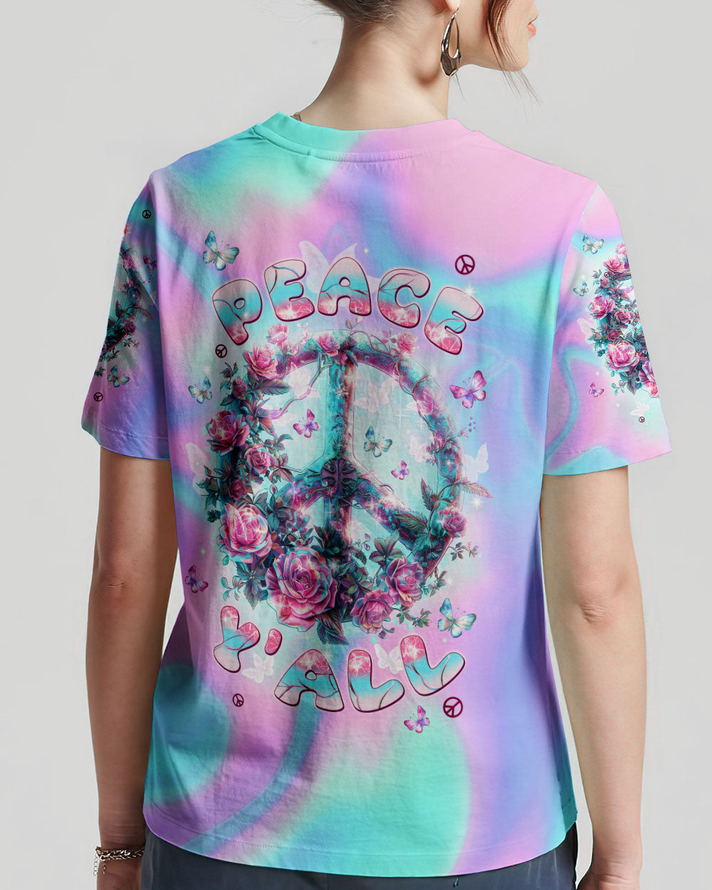 PEACE Y'ALL ALL OVER PRINT - TLPQ0204241