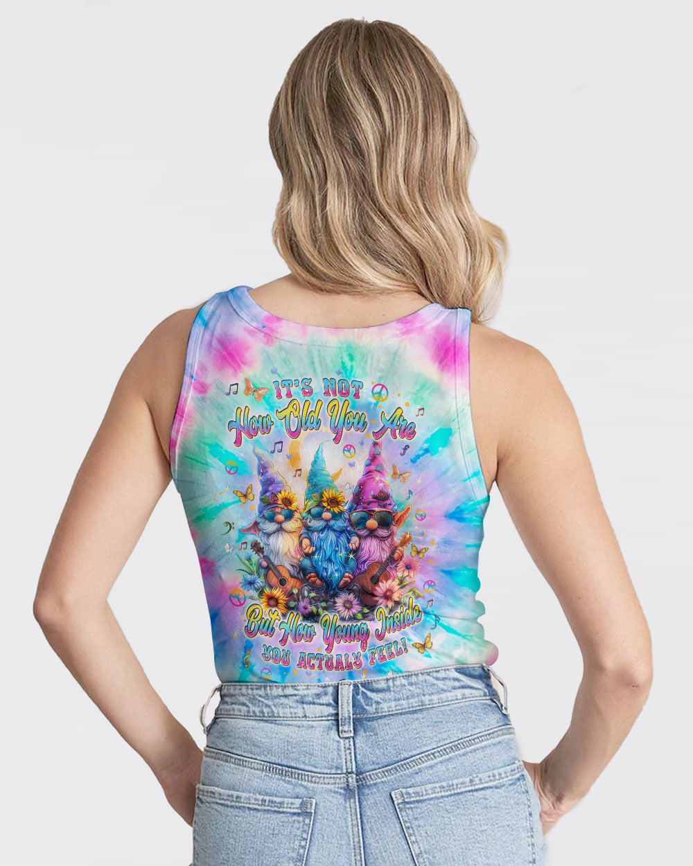 IT'S NOT HOW OLD YOU ARE GNOME ALL OVER PRINT - TLPQ0307242