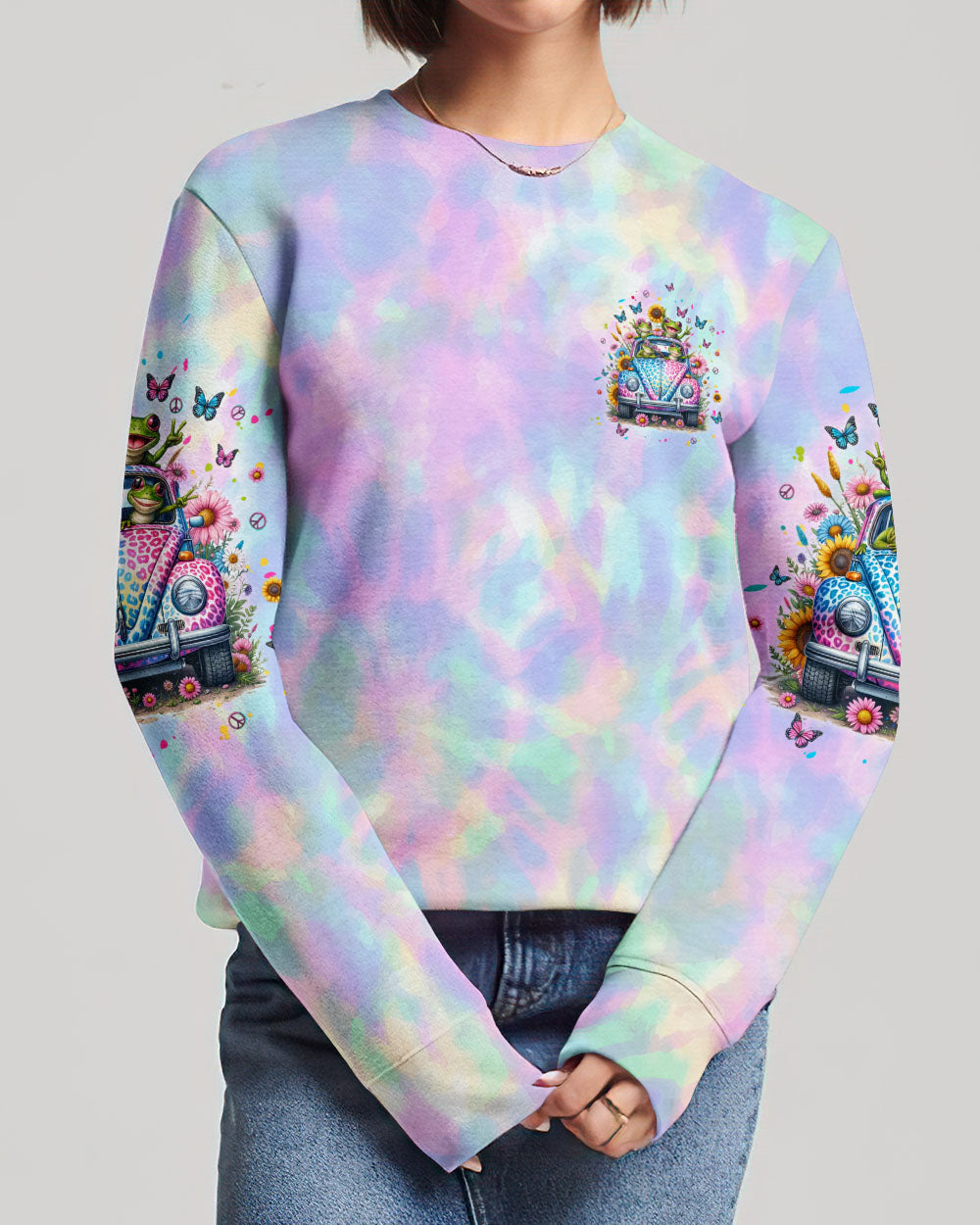 GOOD TIMES CRAZY FRIEND FROGS ALL OVER PRINT - TLPQ0605241