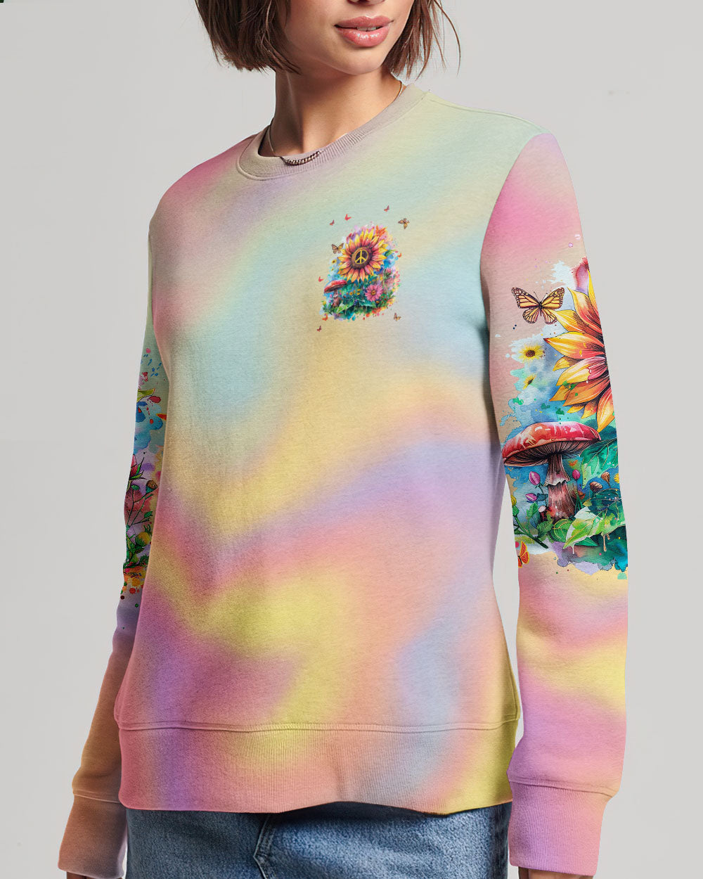 BE A SUNFLOWER ALL OVER PRINT - TLPQ0703242