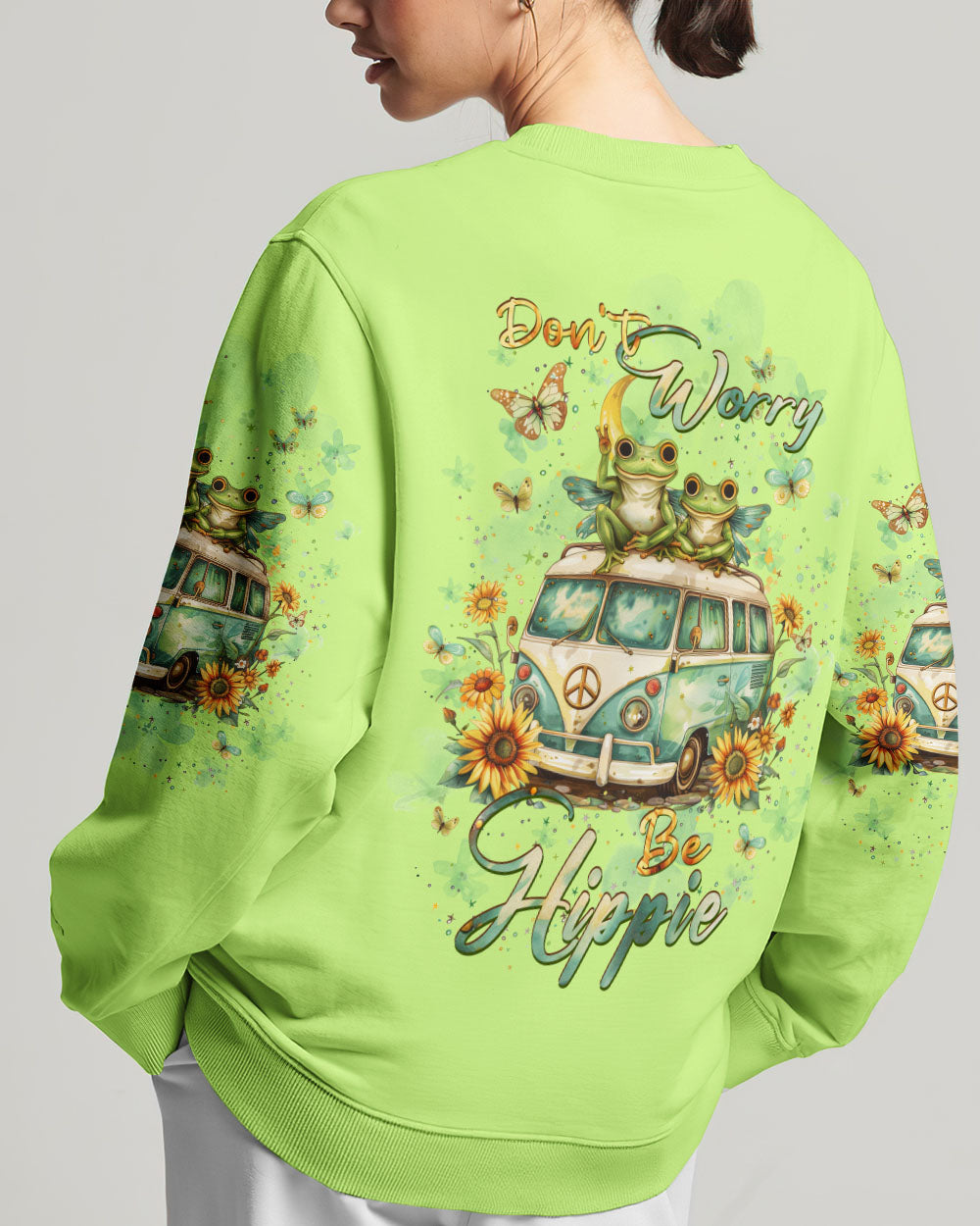 DON'T WORRY BE HIPPIE ALL OVER PRINT - TLPQ0803241