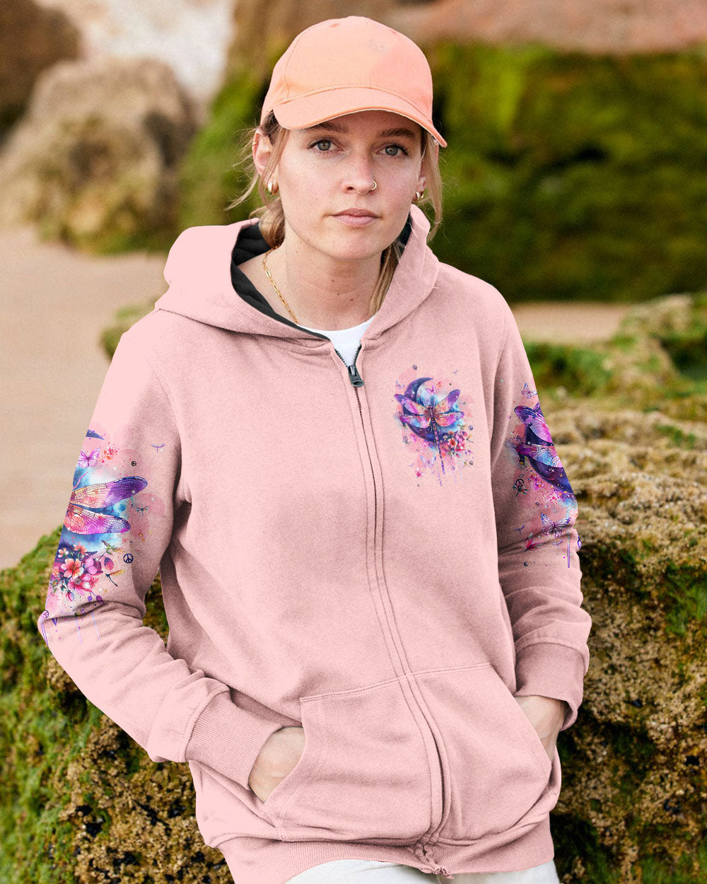 FAITH HOPE LOVE DRAGONFLY ALL OVER PRINT - TLPQ0904244