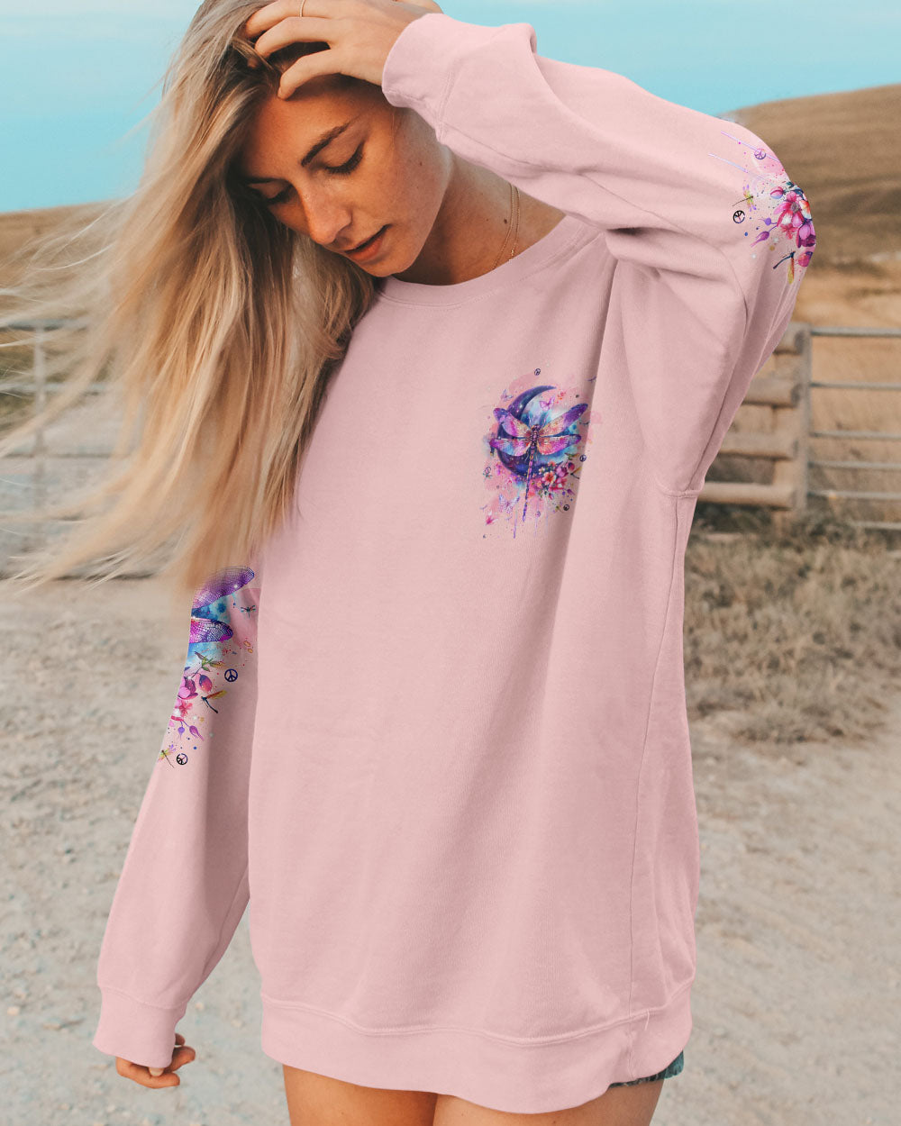 FAITH HOPE LOVE DRAGONFLY ALL OVER PRINT - TLPQ0904244
