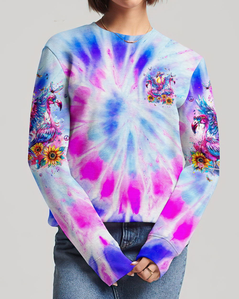 GOOD TIMES CRAZY FRIEND FLAMINGO ALL OVER PRINT - TLPQ1104242