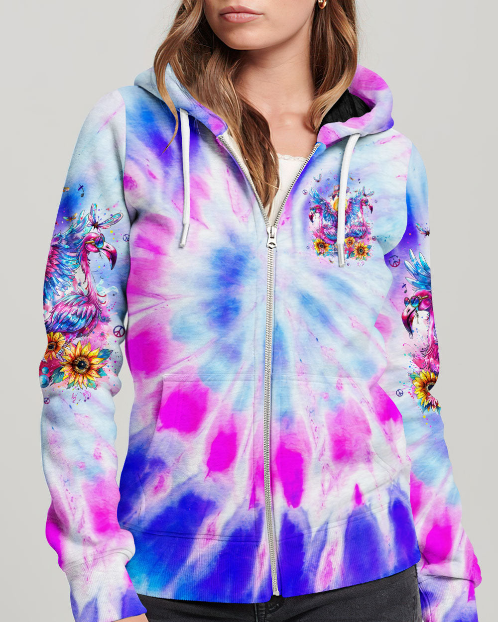 GOOD TIMES CRAZY FRIEND FLAMINGO ALL OVER PRINT - TLPQ1104242