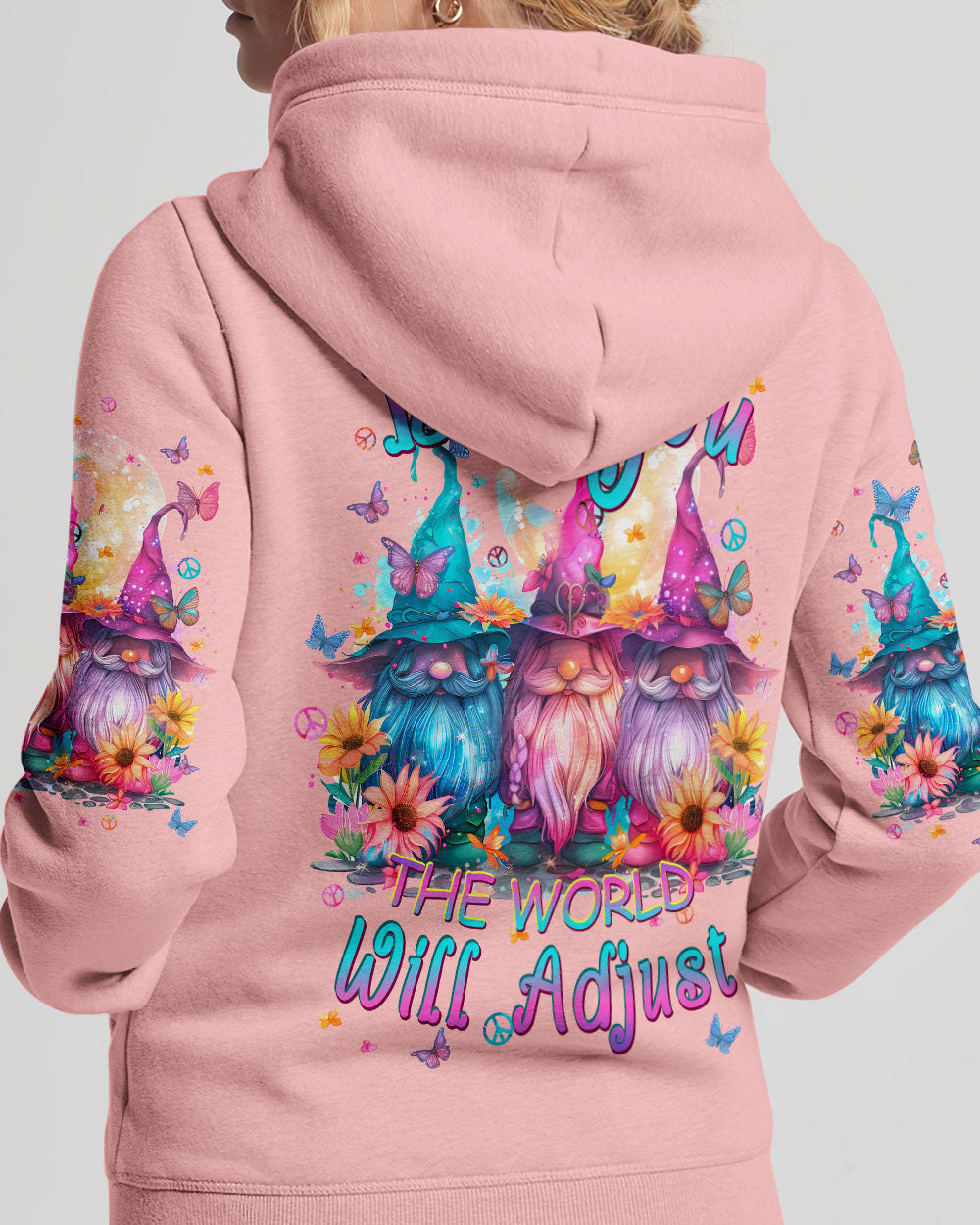 BE YOU THE WORLD WILL ADJUST GNOME ALL OVER PRINT - TLPQ1303241