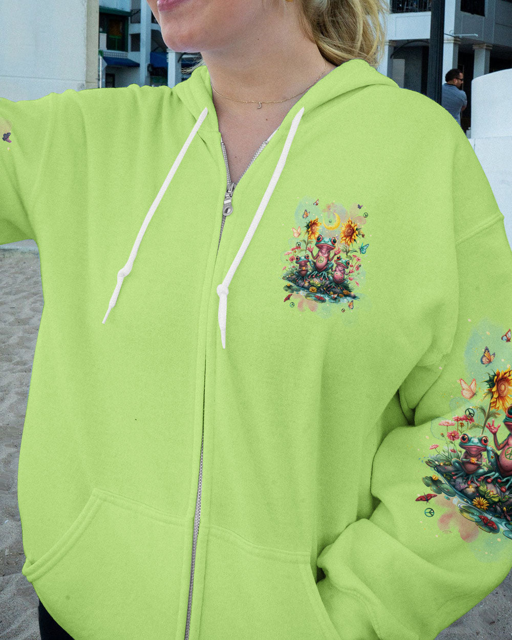 GOOD TIMES CRAZY FRIEND FROG ALL OVER PRINT - TLPQ22032341