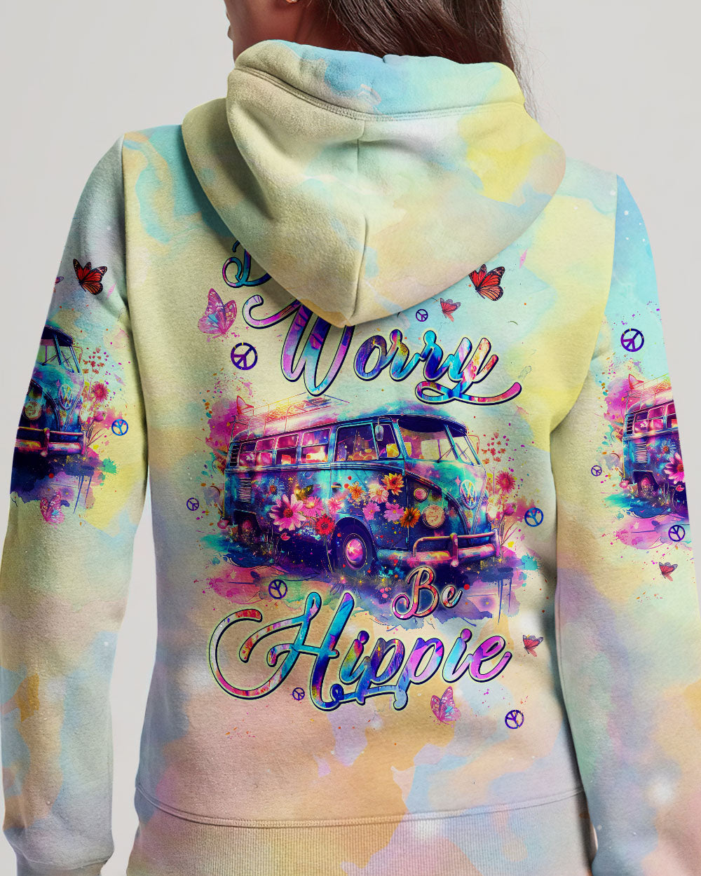 DON'T WORRY BE HIPPIE ALL OVER PRINT - TLPQ2703243