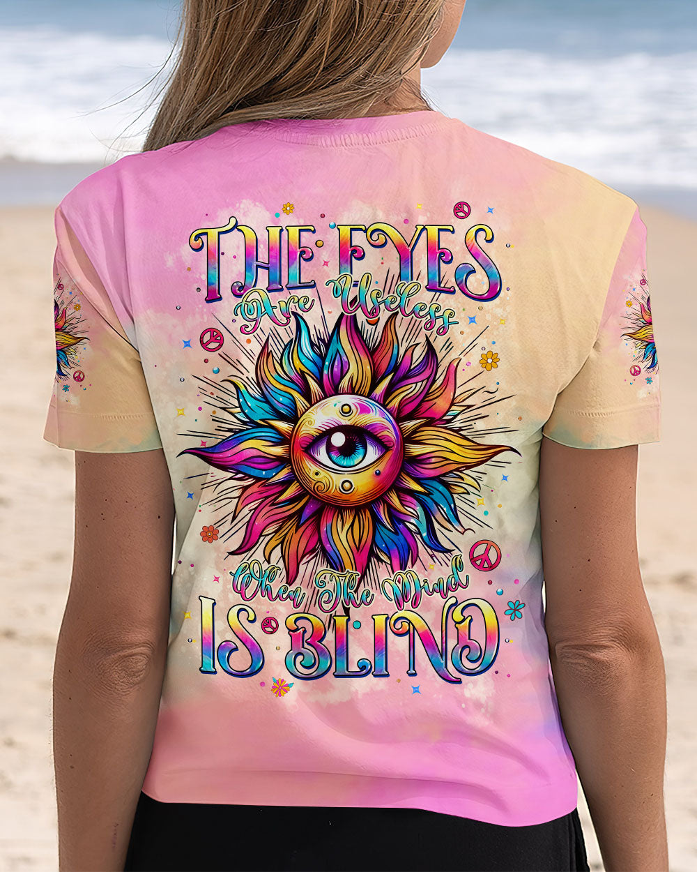 THE EYES ARE USELESS WHEN THE MIND IS BLIND ALL OVER PRINT - TLPQ2910243