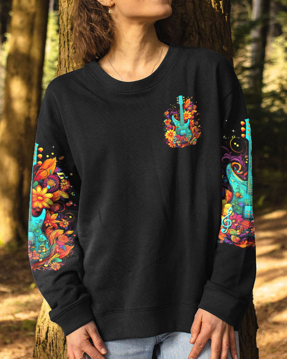NO MATTER WHERE I GO GUITAR ALL OVER PRINT - TLTR0206231