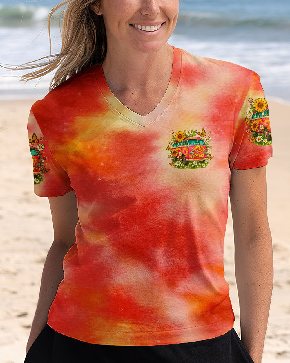 RUNNING AGAINST THE WIND BUS TIE DYE ALL OVER PRINT - TLTR0210252