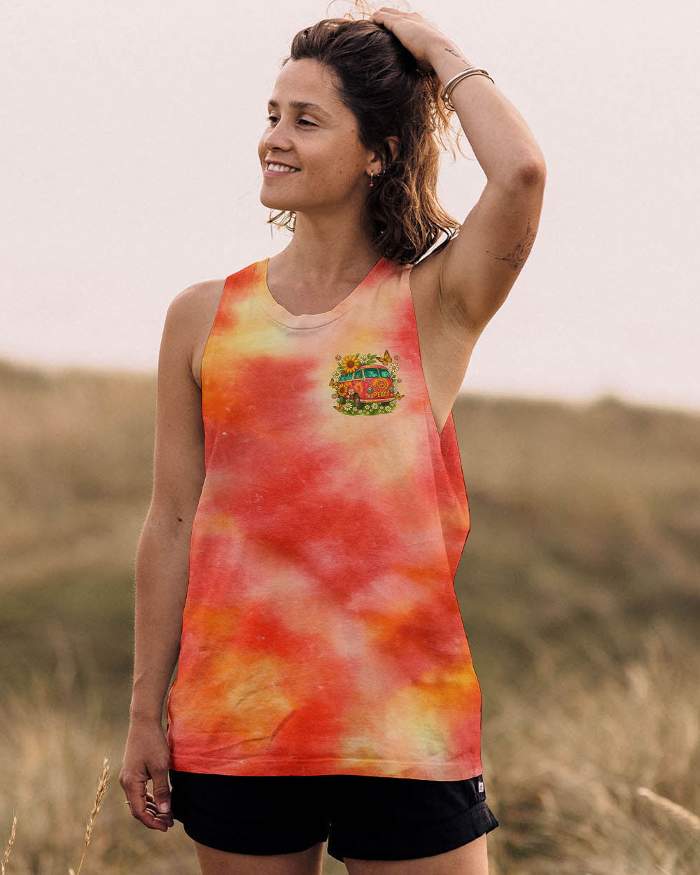 RUNNING AGAINST THE WIND BUS TIE DYE ALL OVER PRINT - TLTR0210252