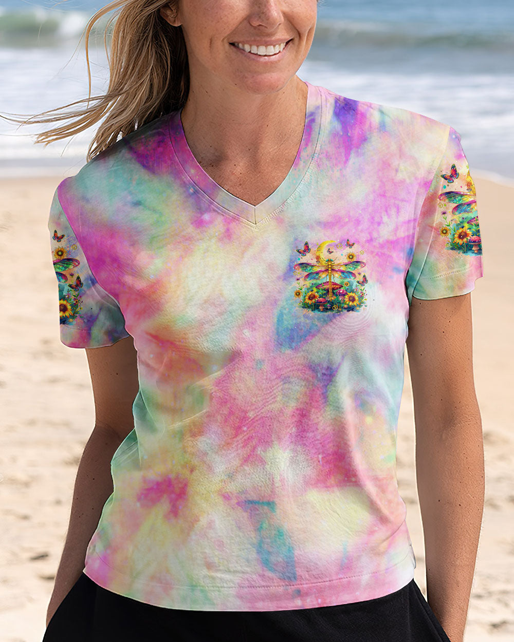 JUST BREATHE DRAGONFLY ALL OVER PRINT - TLTR0212244
