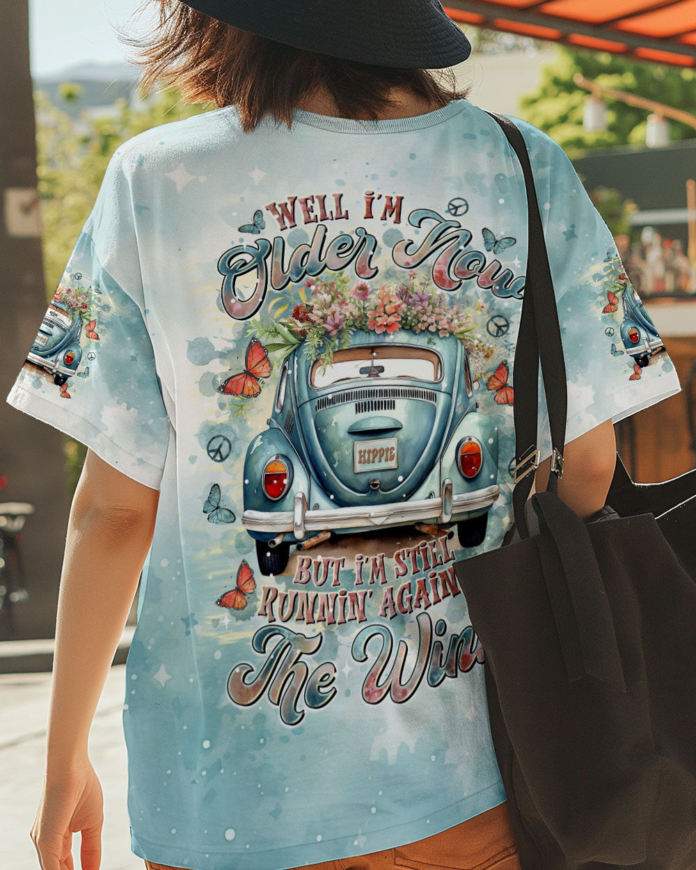 RUNNING AGAINST THE WIND CAR ALL OVER PRINT  - TLTR0403253