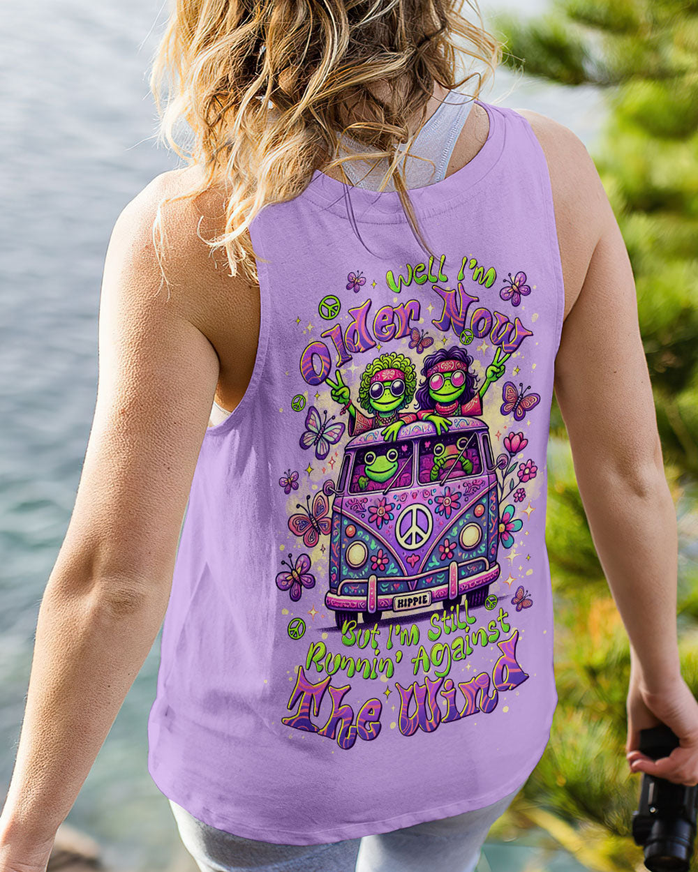RUNNING AGAINST THE WIND BUS FROG ALL OVER PRINT - TLTR0411245