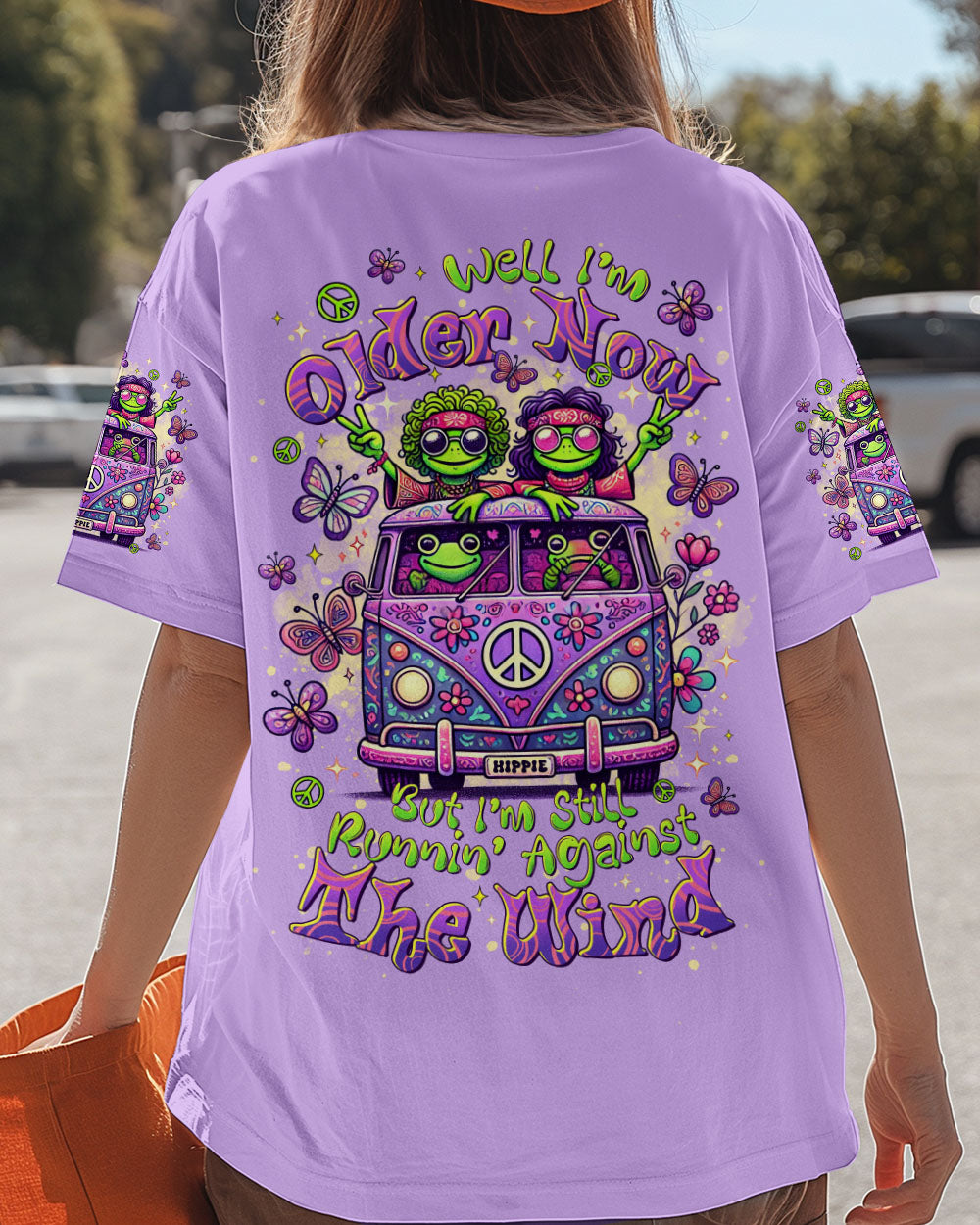 RUNNING AGAINST THE WIND BUS FROG ALL OVER PRINT - TLTR0411245