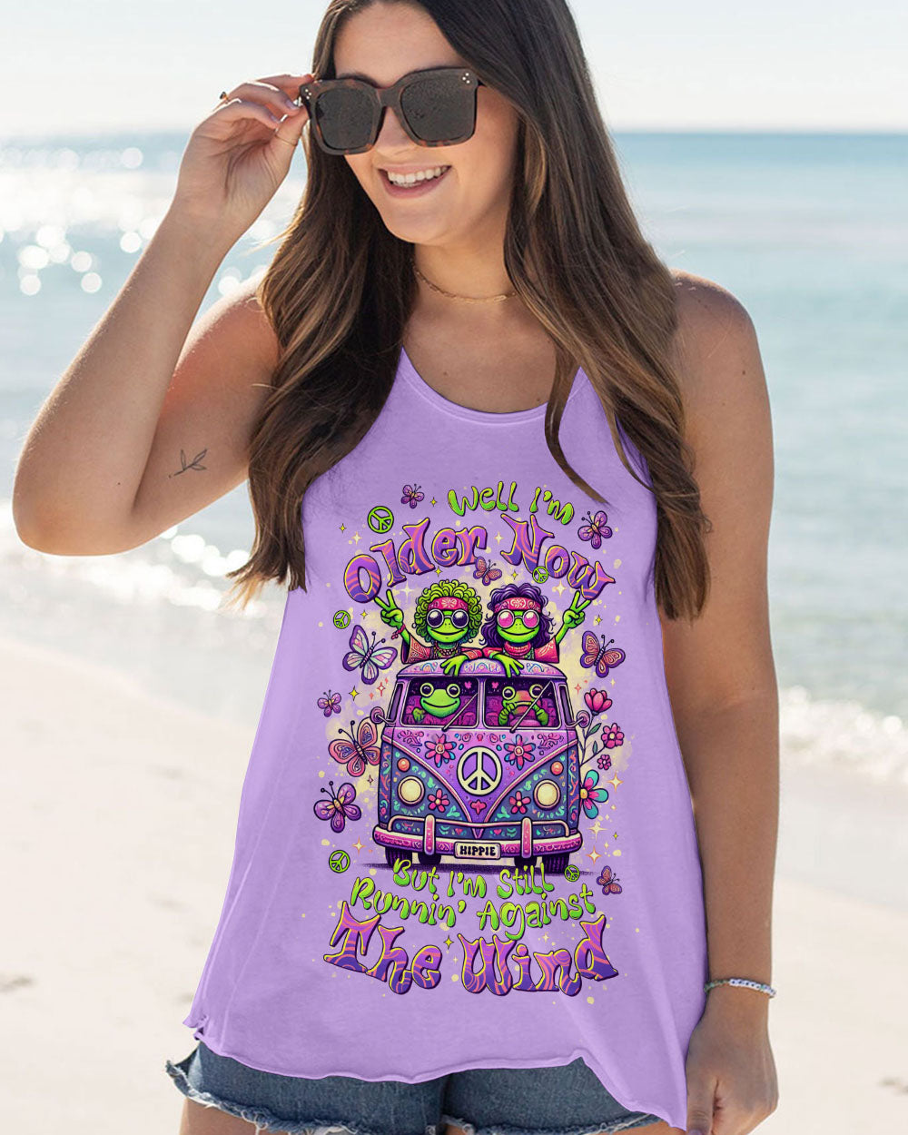 RUNNING AGAINST THE WIND BUS FROG ALL OVER PRINT - TLTR0411245