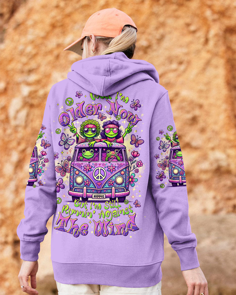 RUNNING AGAINST THE WIND BUS FROG ALL OVER PRINT - TLTR0411245