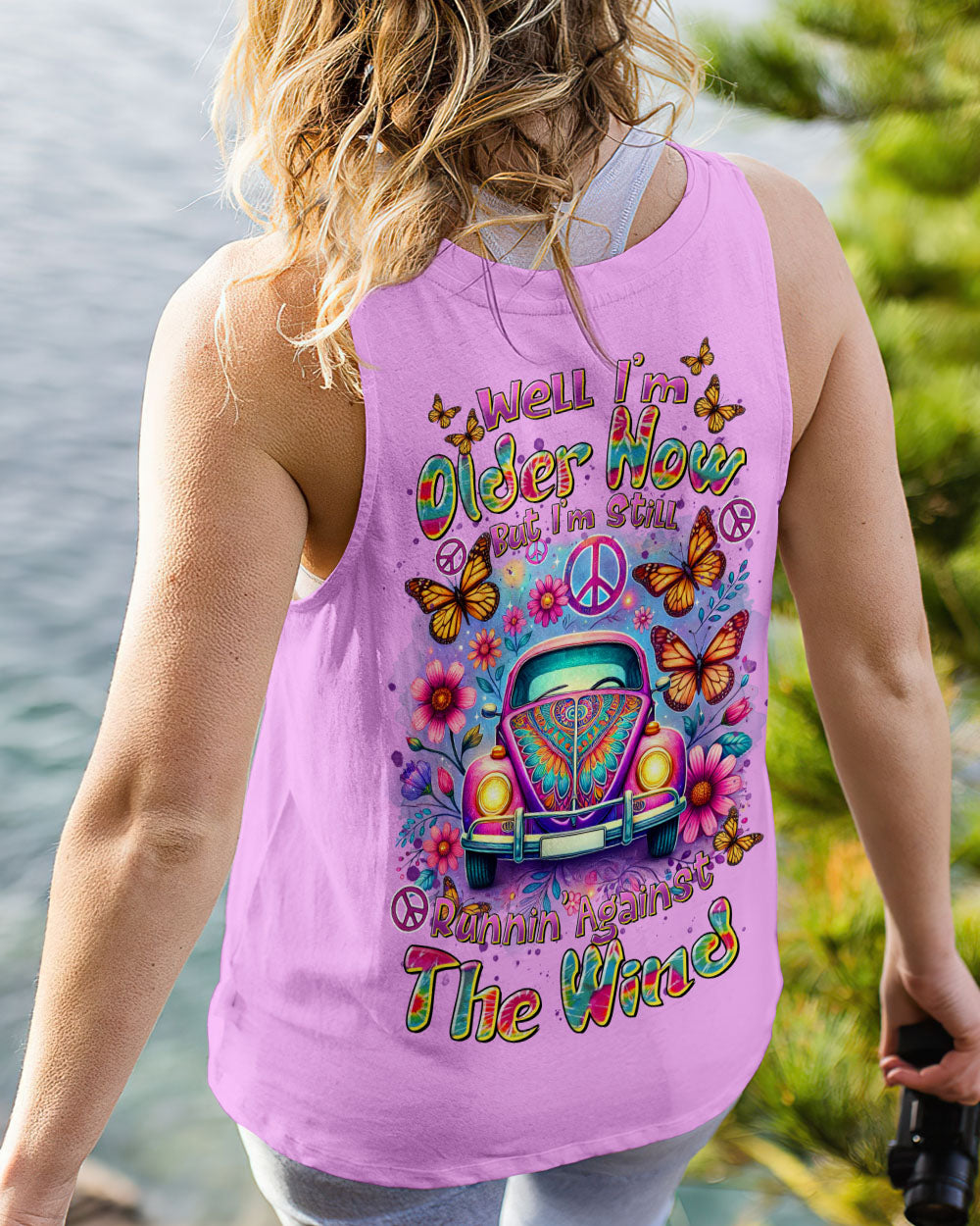 RUNNING AGAINST THE WIND CAR ALL OVER PRINT - TLTR0608244