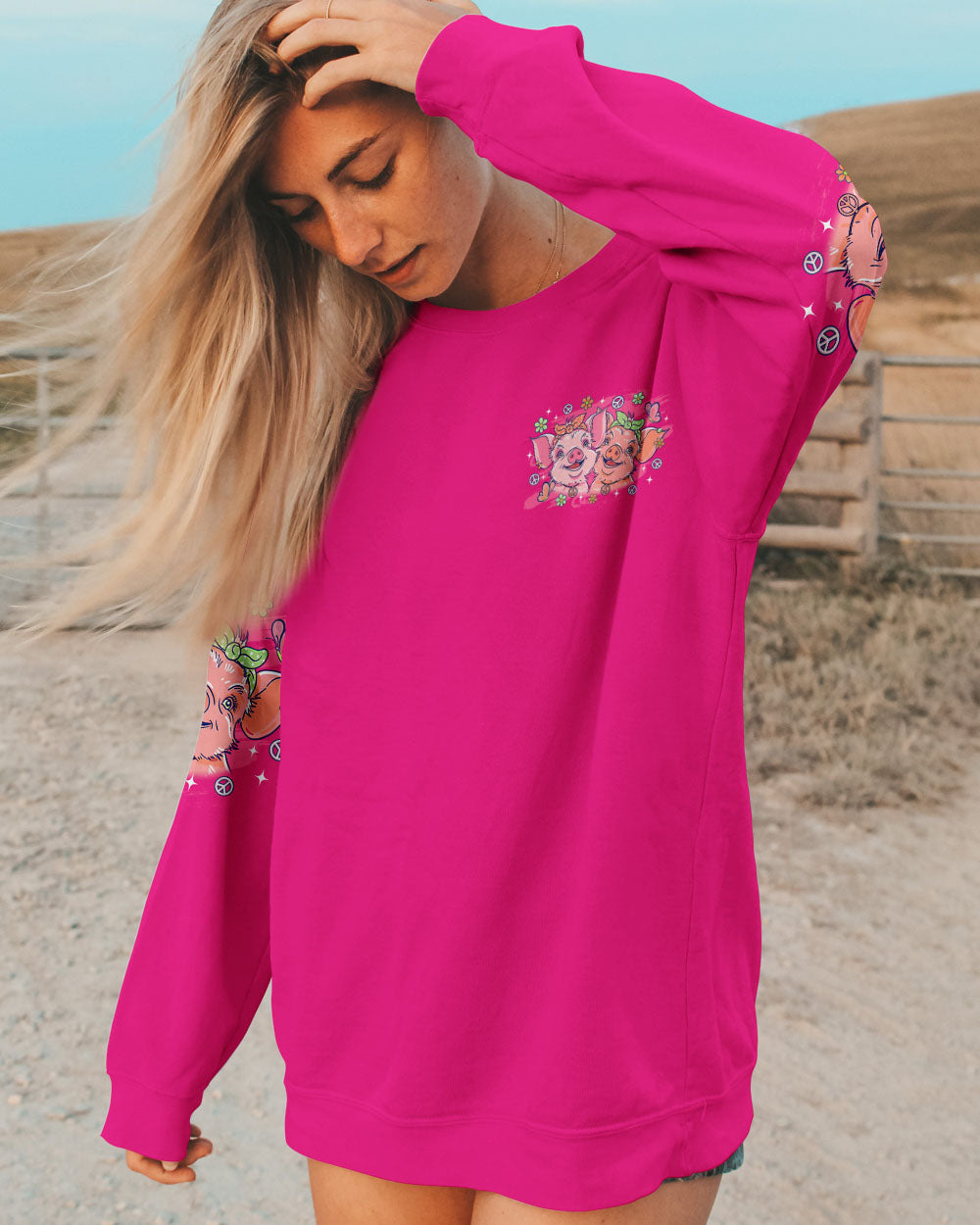 YOU THINK I'M CRAZY PIG ALL OVER PRINT - TLTR0608252